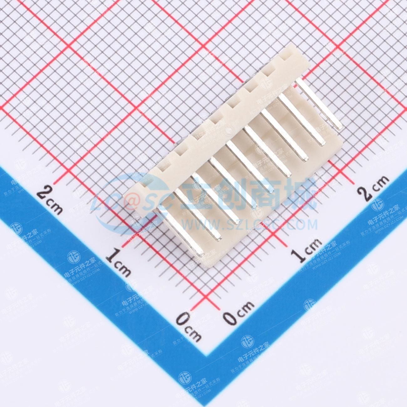 1x9P 间距:2.54mm 弯插