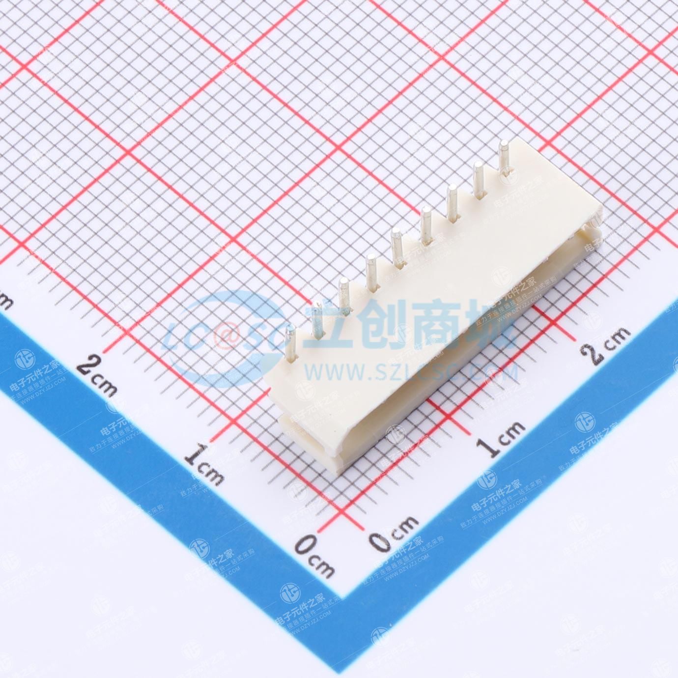 1x9P 间距:2.5mm 弯插