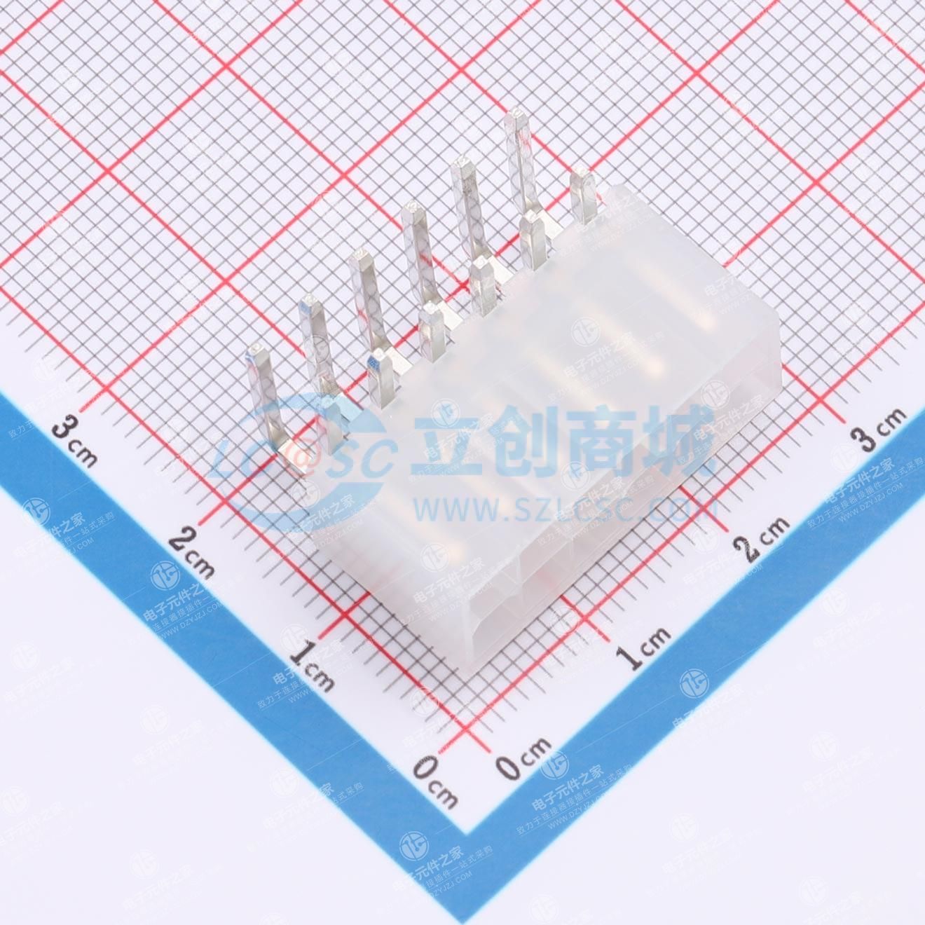 2x6P 间距:4.2mm 弯插