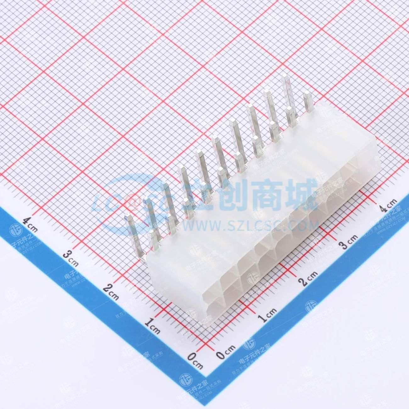 2x10P 间距:4.2mm 弯插