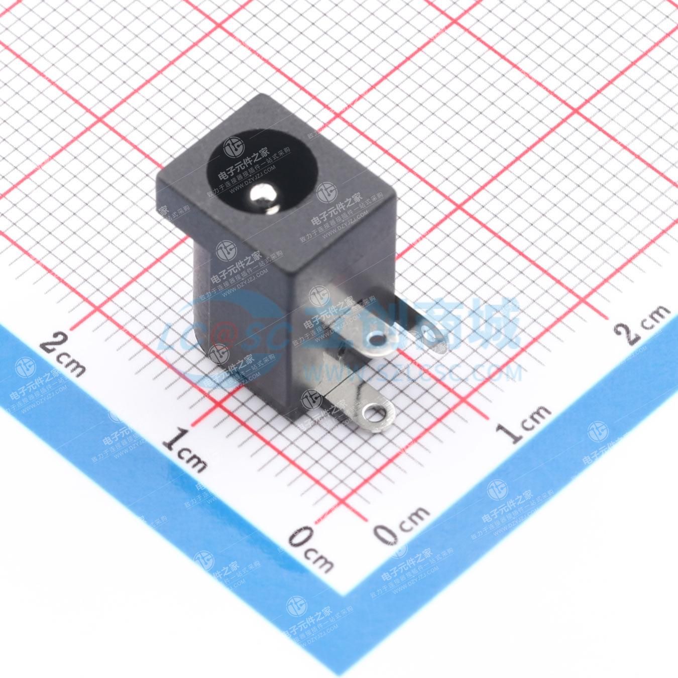 DC电源插座 内径:2.5mm 外径:6.4mm