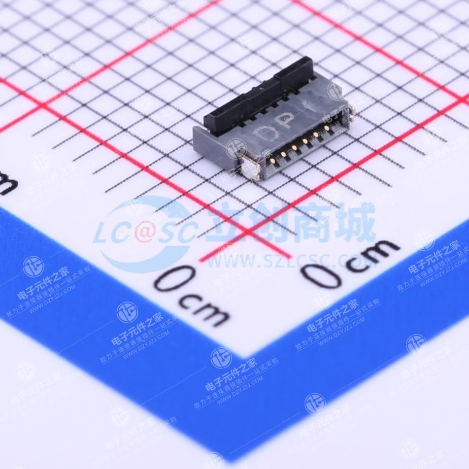 间距:0.5mm P数:6P 双侧触点/上下接