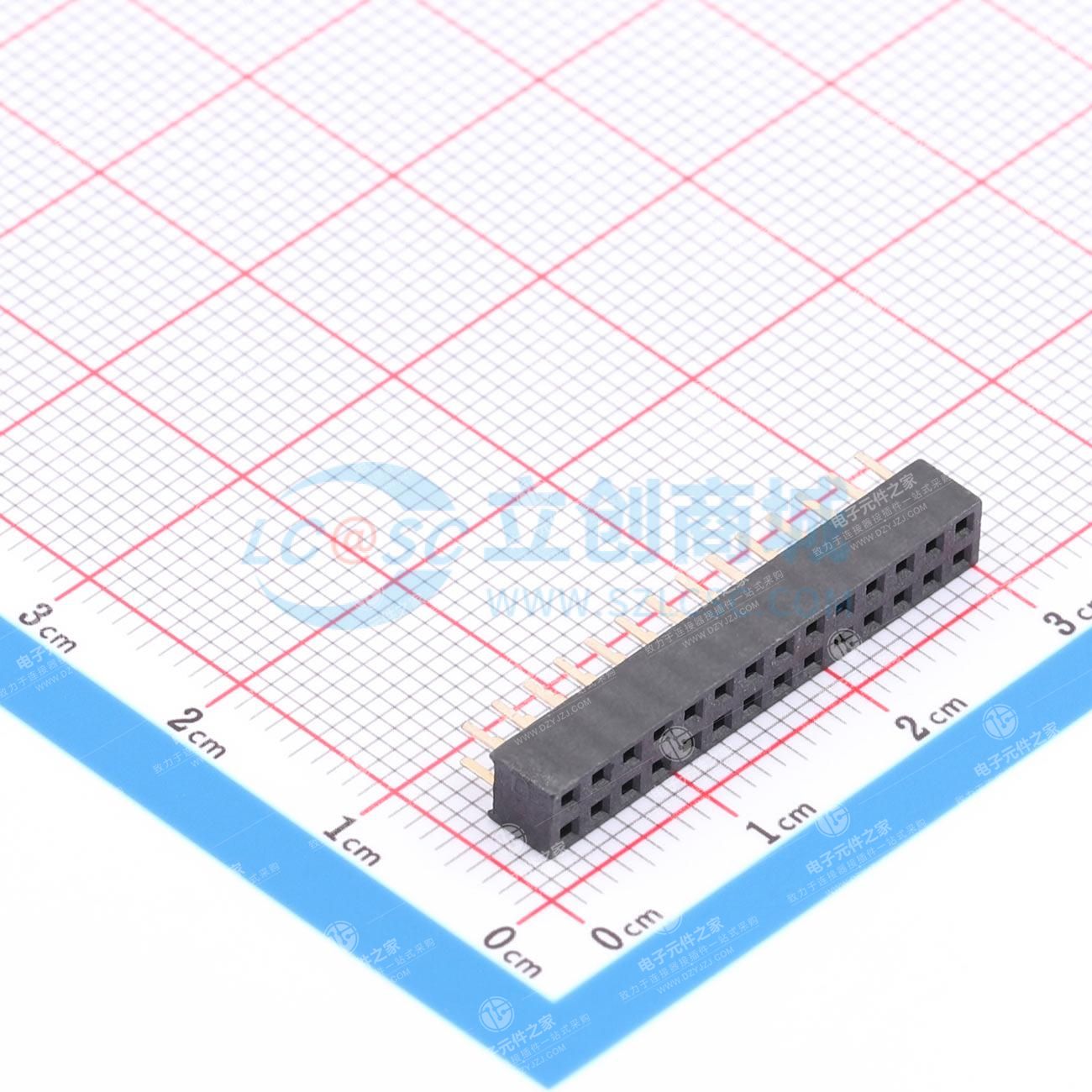 2.0*4.0mm排母 28P