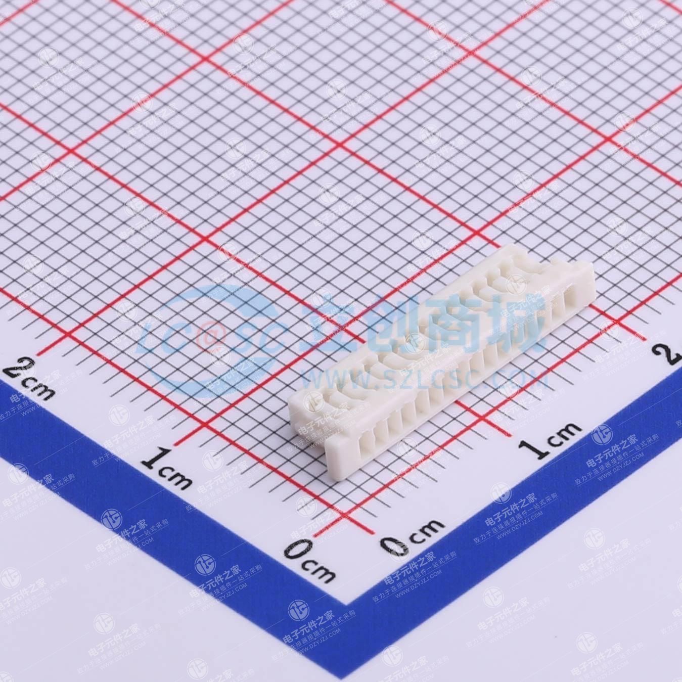 线端插头胶壳 1mm 16PIN位
