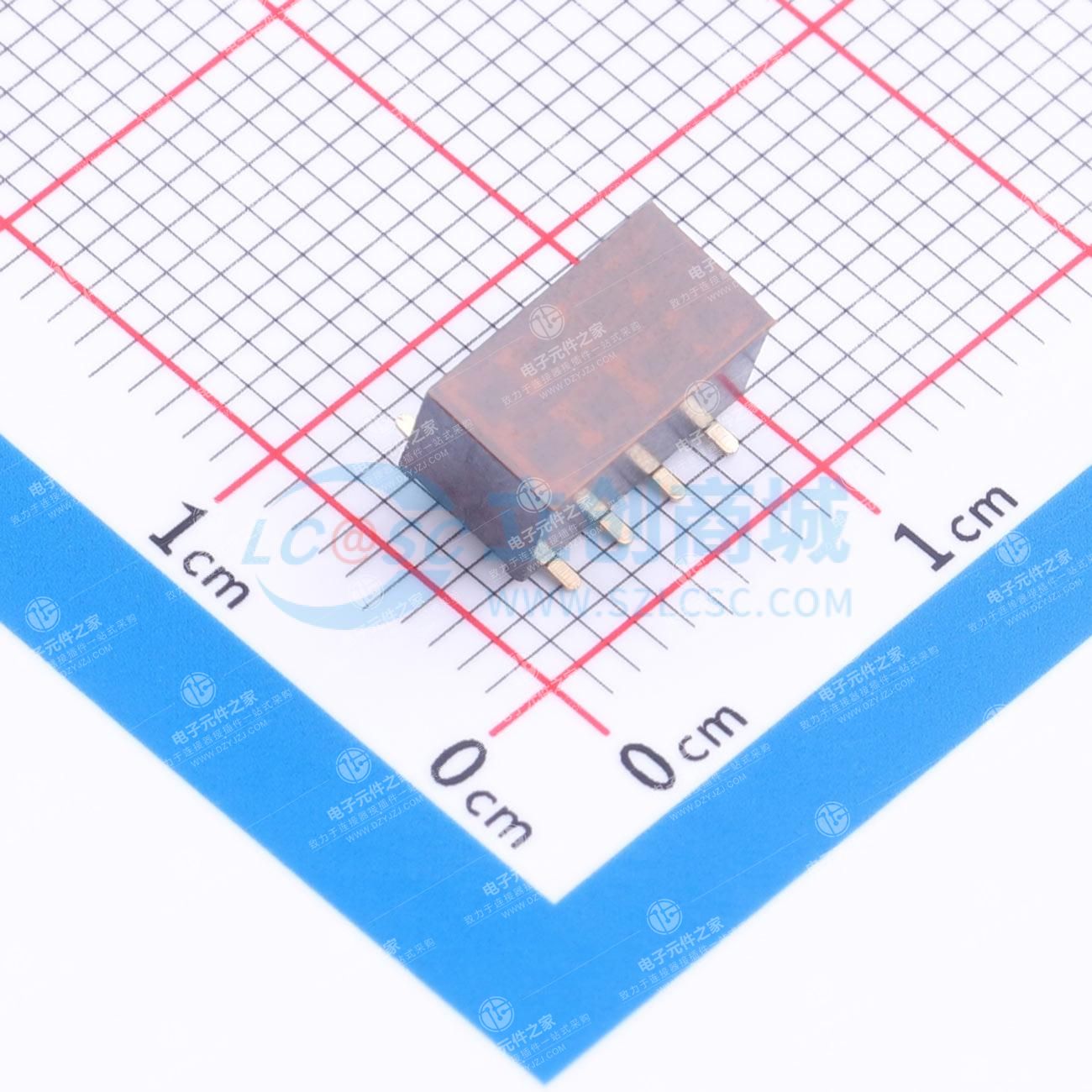 2x4P 间距:2mm 立贴
