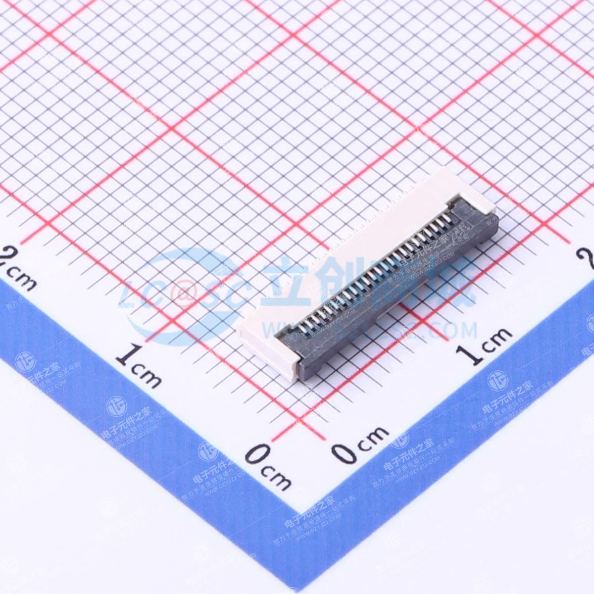 翻盖式 下接 P数:24P 间距:0.5mm