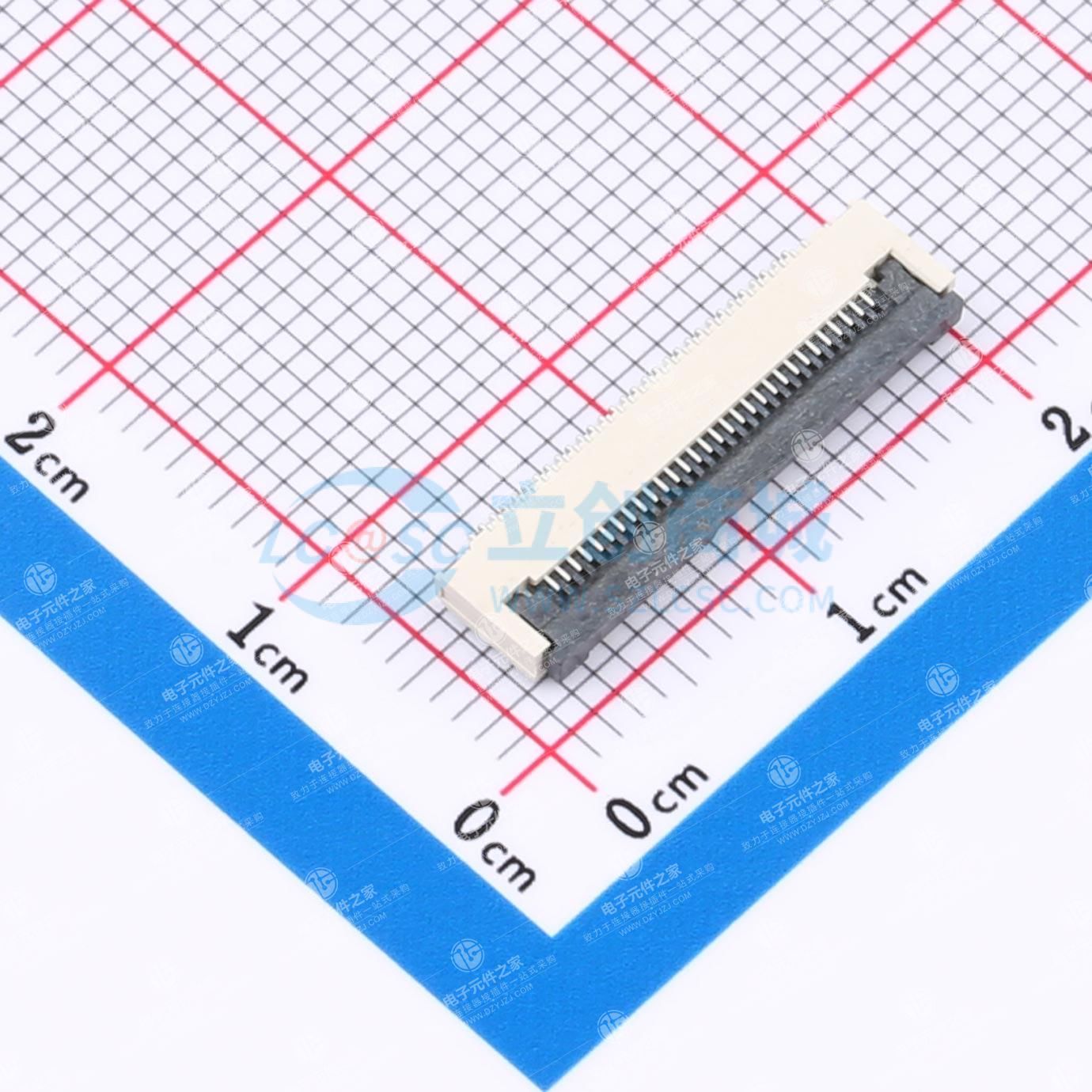 翻盖式 下接 P数:30P 间距:0.5mm