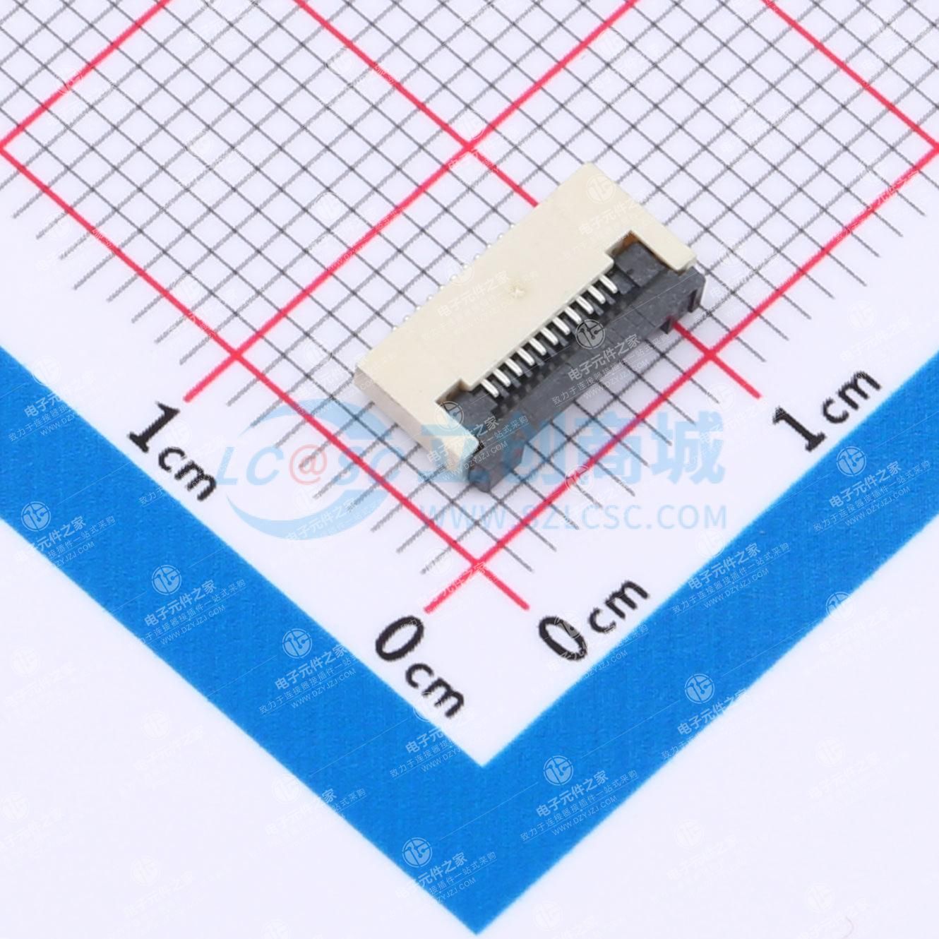 翻盖式 下接 P数:11P 间距:0.5mm