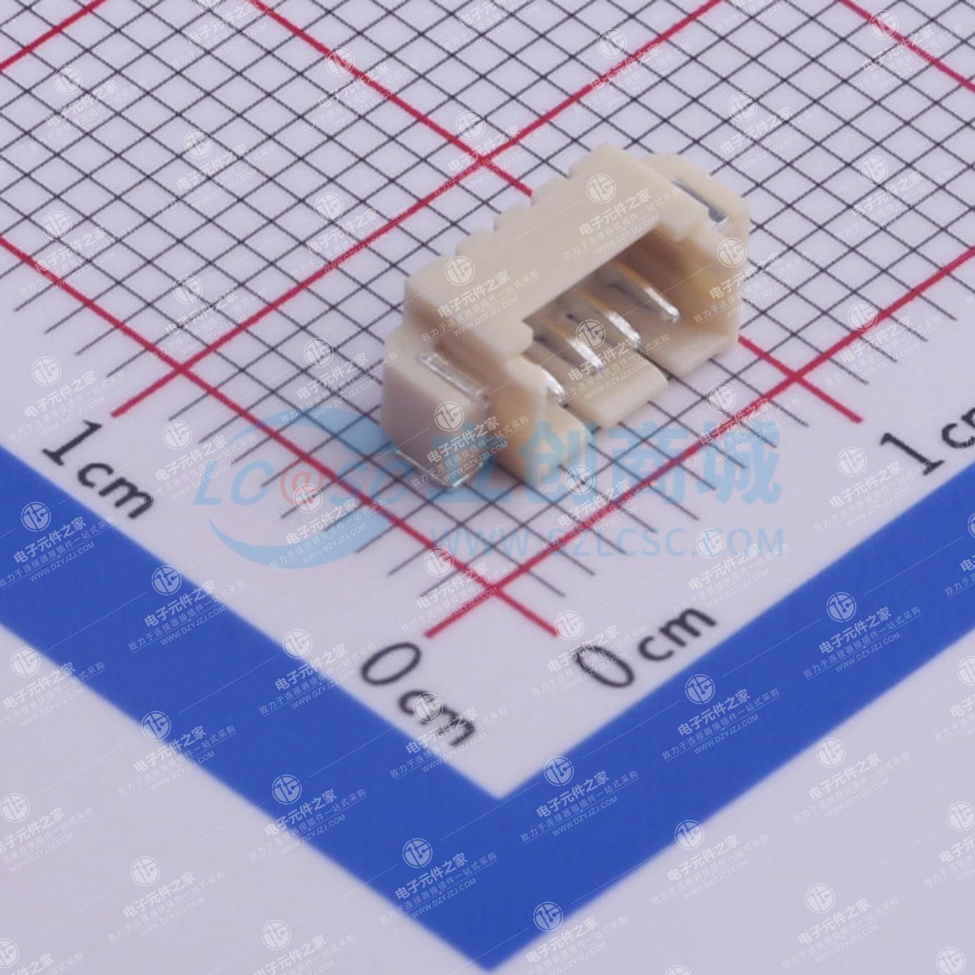 1x4P 间距:1.25mm 卧贴
