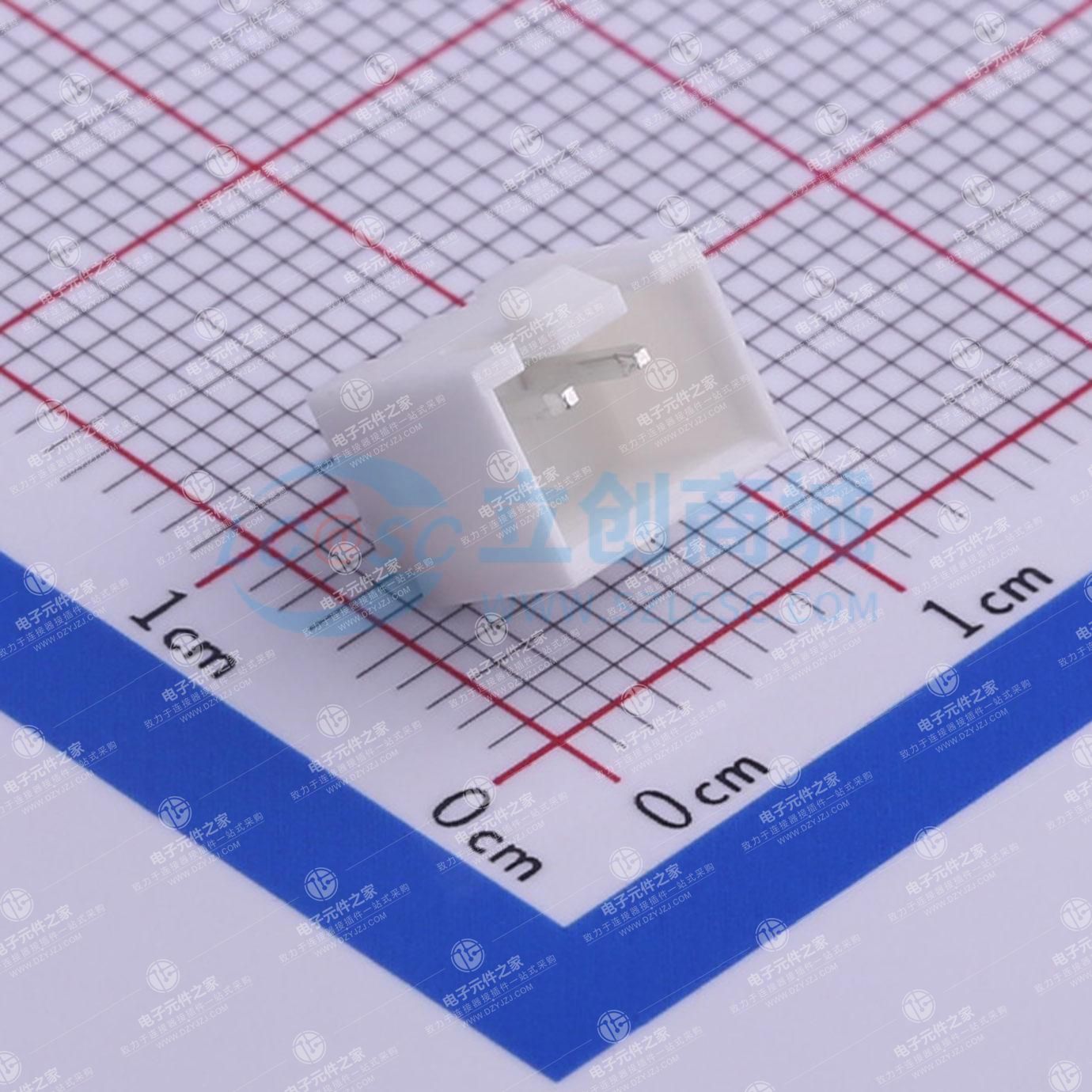 1x2P 间距:2.5mm 直插