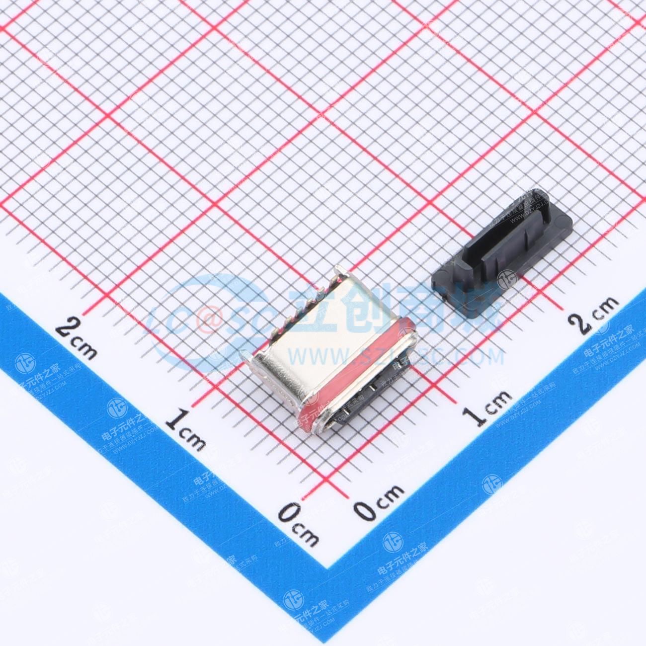 Type-C 母 立贴