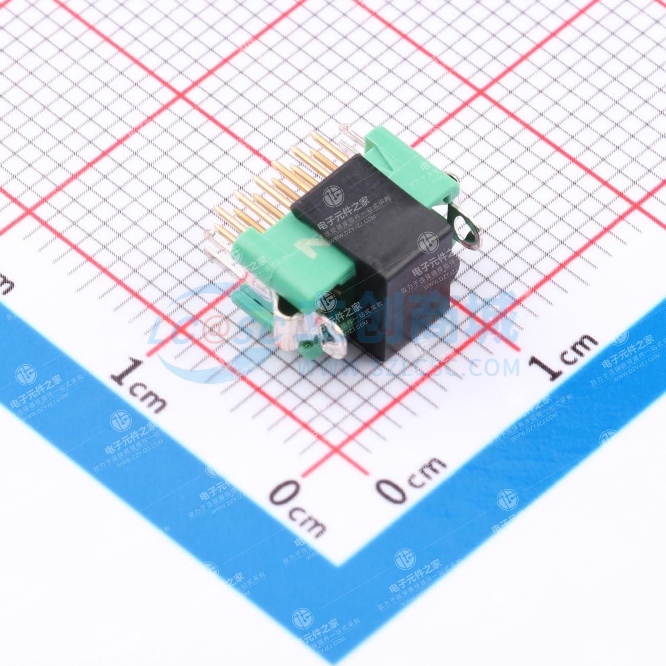 2x6P 间距:1.25mm 直插