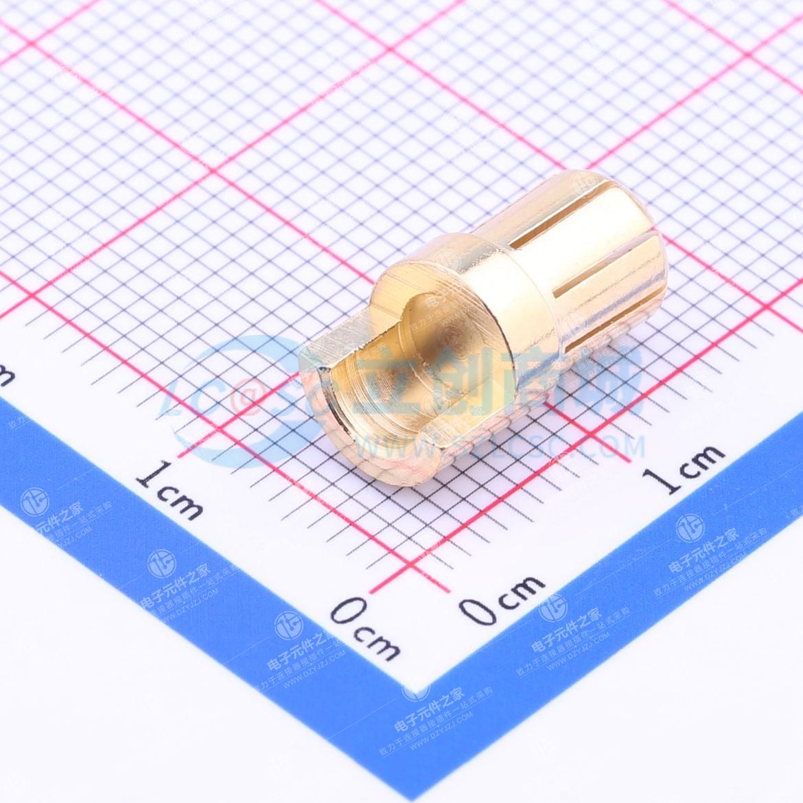 AMASS(艾迈斯)6.5mm香蕉插头 电机电调纯铜航模连接器 公头GC6510-M
