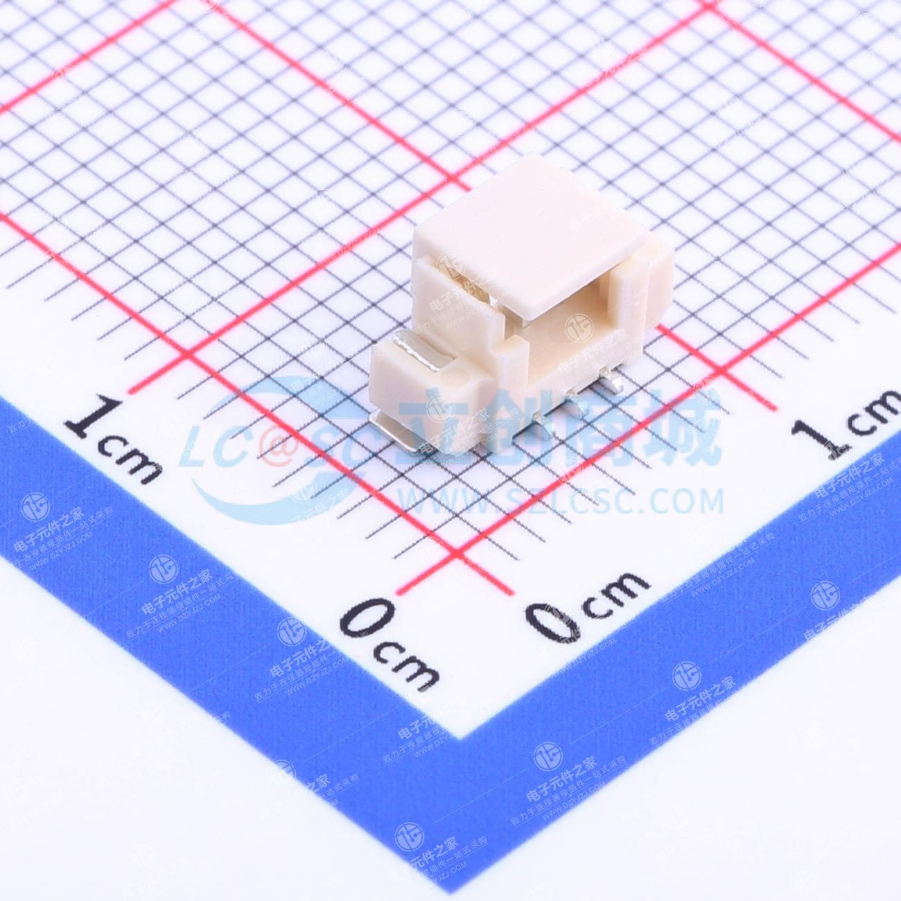 1x3P 间距:1.25mm 立贴