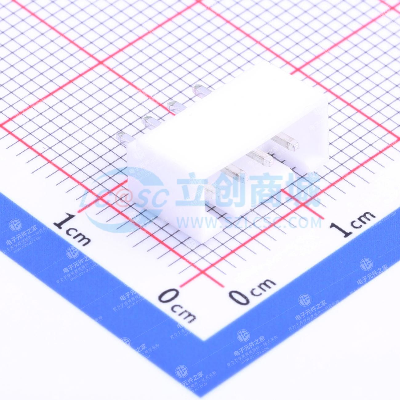 1x4P 间距:2.5mm 直插