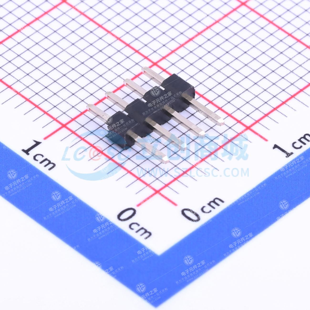 1x4P 间距:2mm 方针 直插
