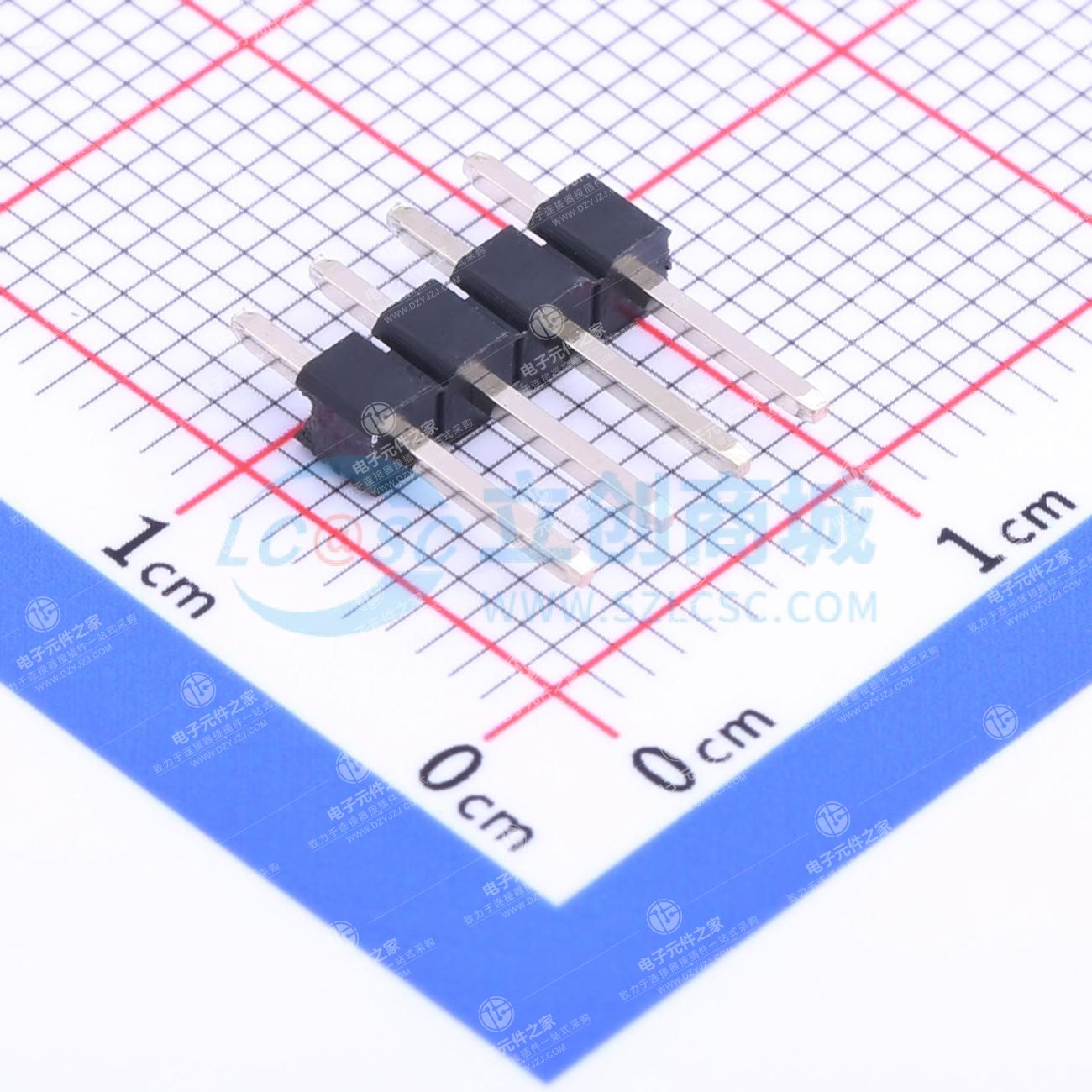 1x4P 间距:2.54mm 方针 直插