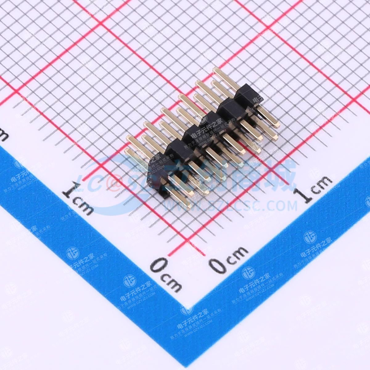 2x6P 间距:2mm 方针 直插