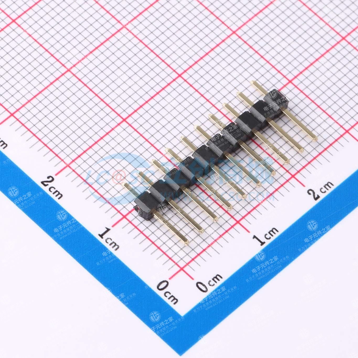 1x10P 间距:2.54mm 方针 直插