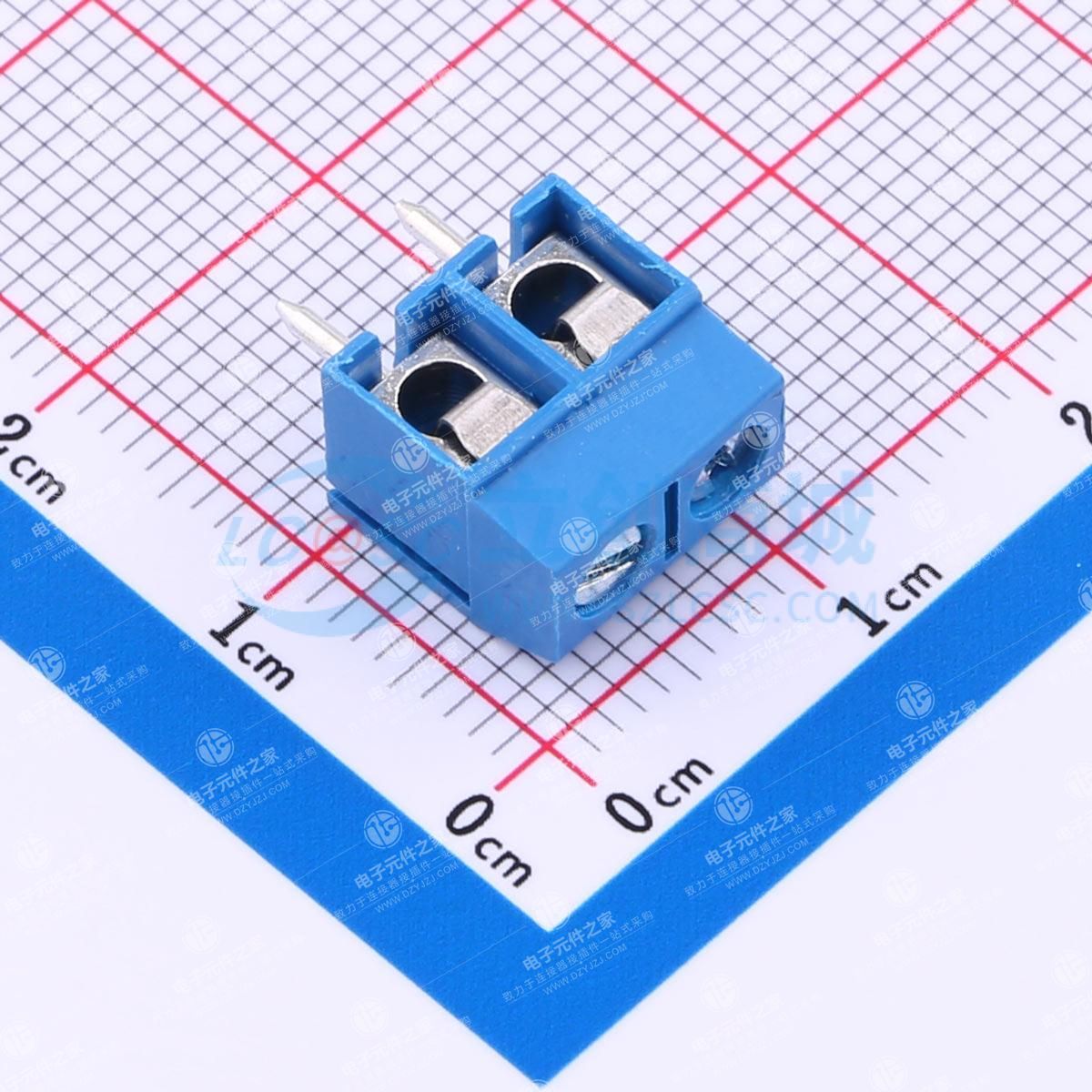 1x2P 5mm 排数:1 每排P数:2