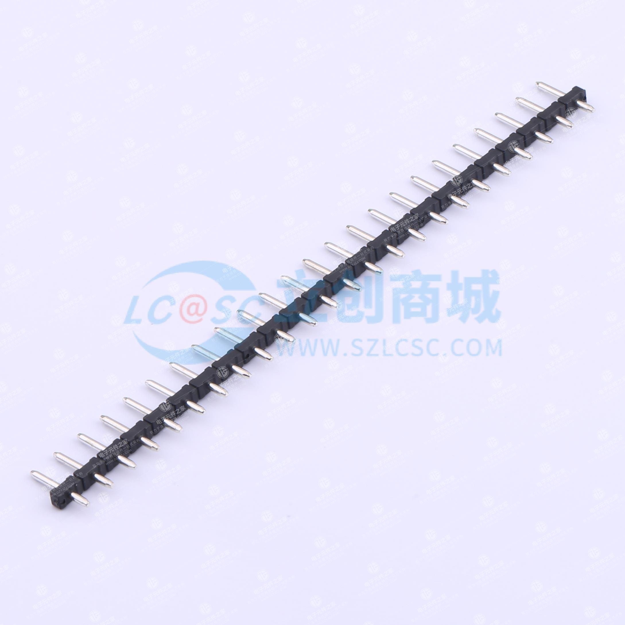 1x24P 5mm 直插 排数:1 每排P数:24