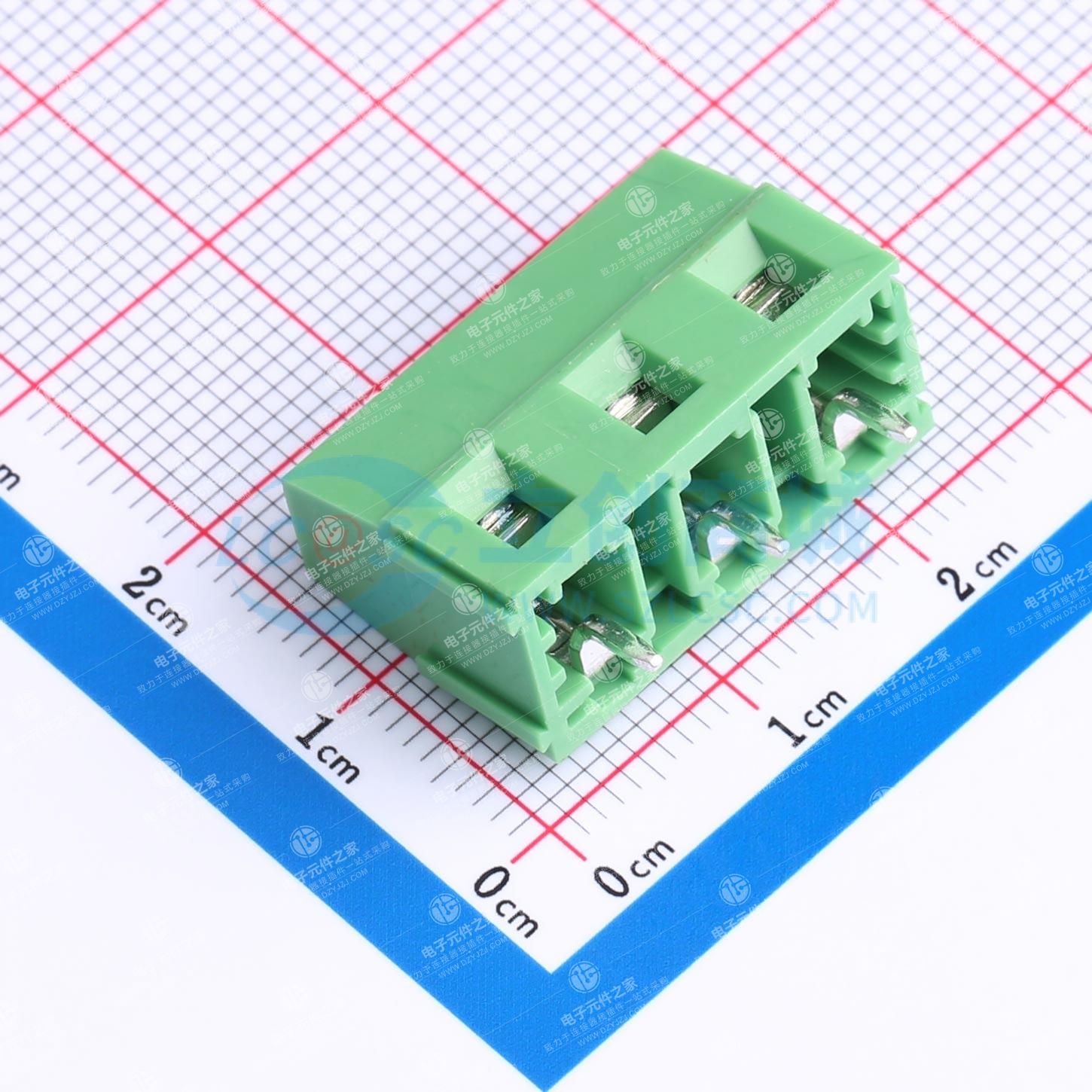 1x3P 7.5mm 直插 排数:1 每排P数:3