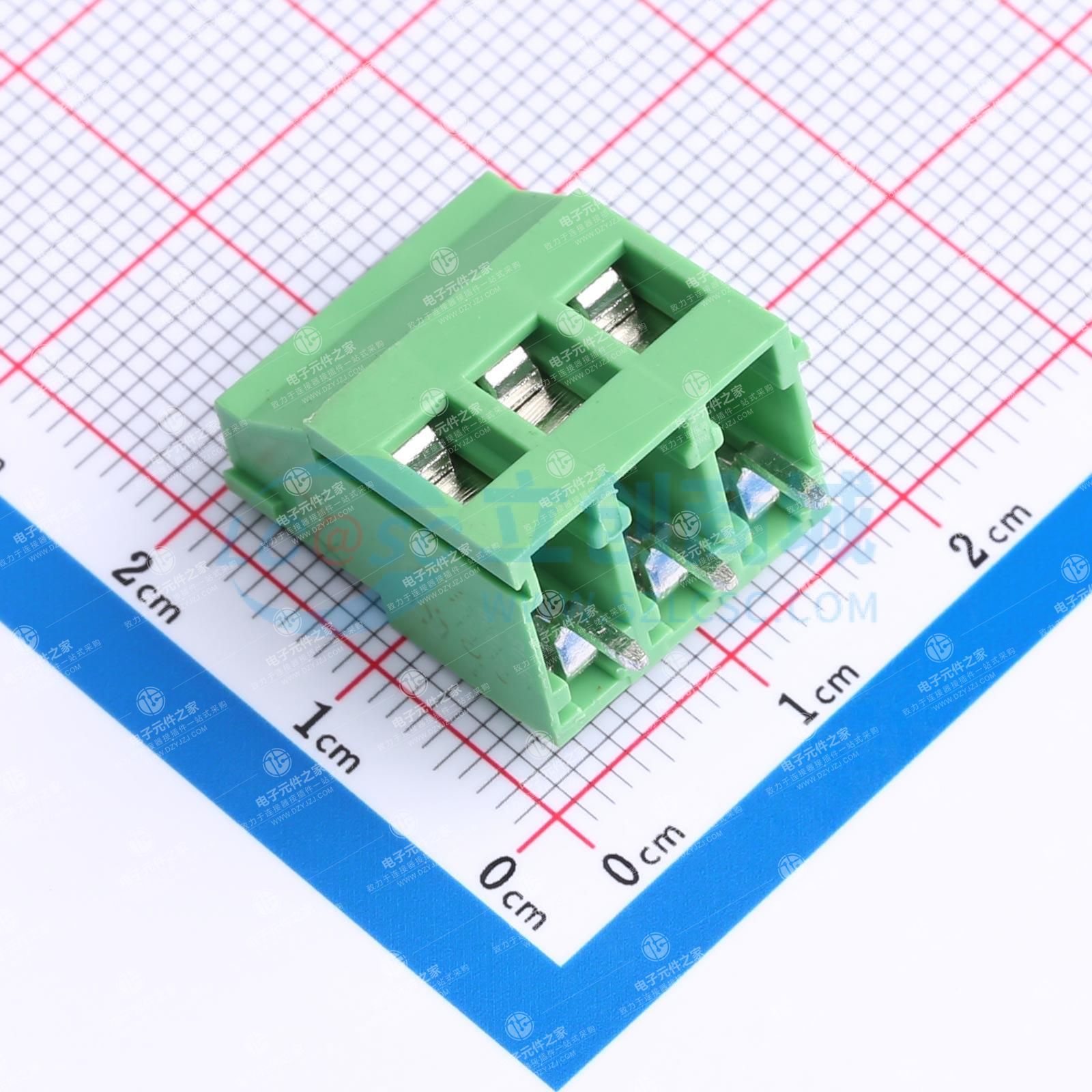 1x3P 5.08mm 直插 排数:1 每排P数:3