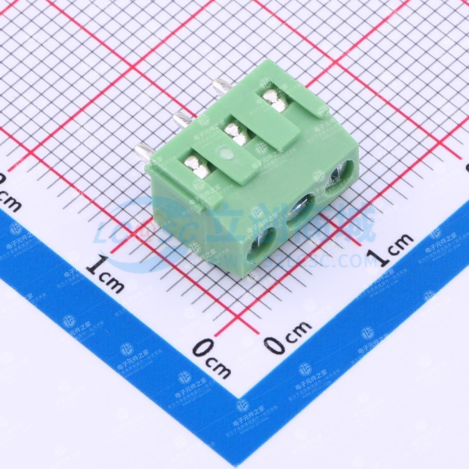 1x3P 3.81mm 直插 排数:1 每排P数:3