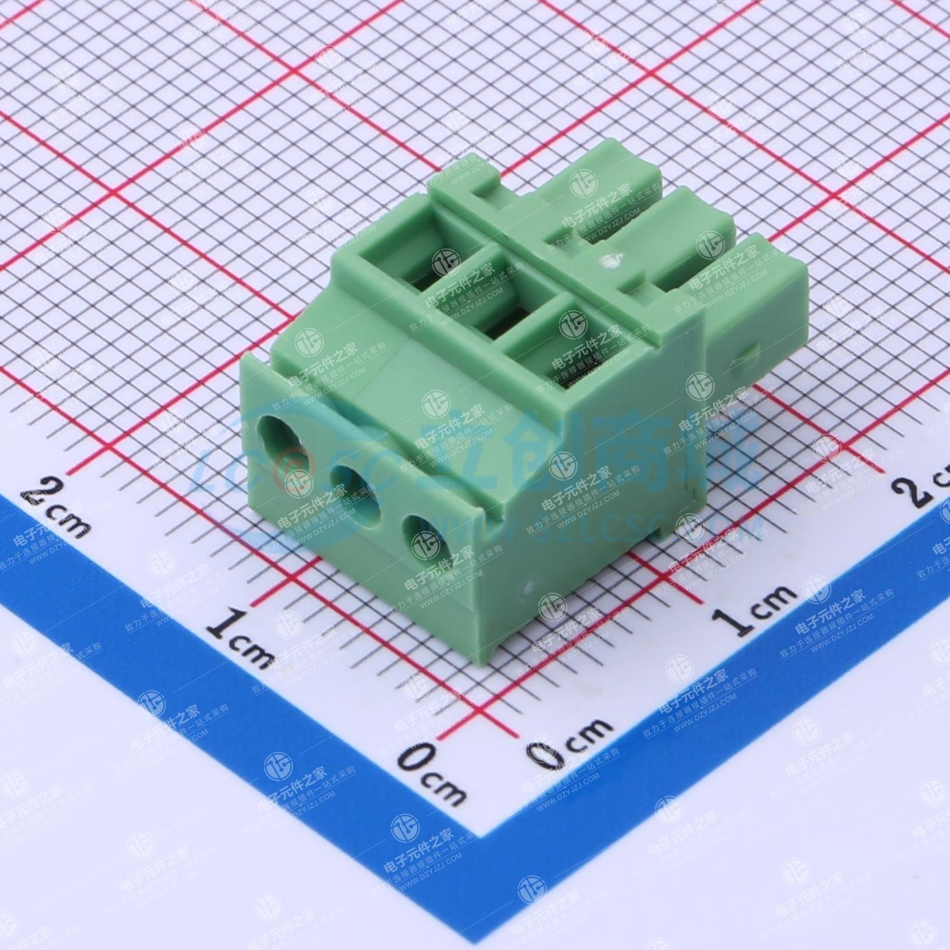 卡扣固定 1x3P 3.81mm 排数:1 每排P数:3