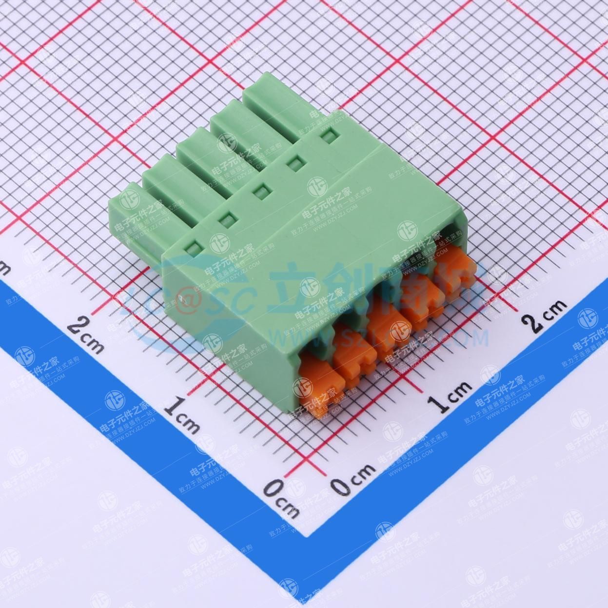 1x5P 3.5mm 排数:1 每排P数:5