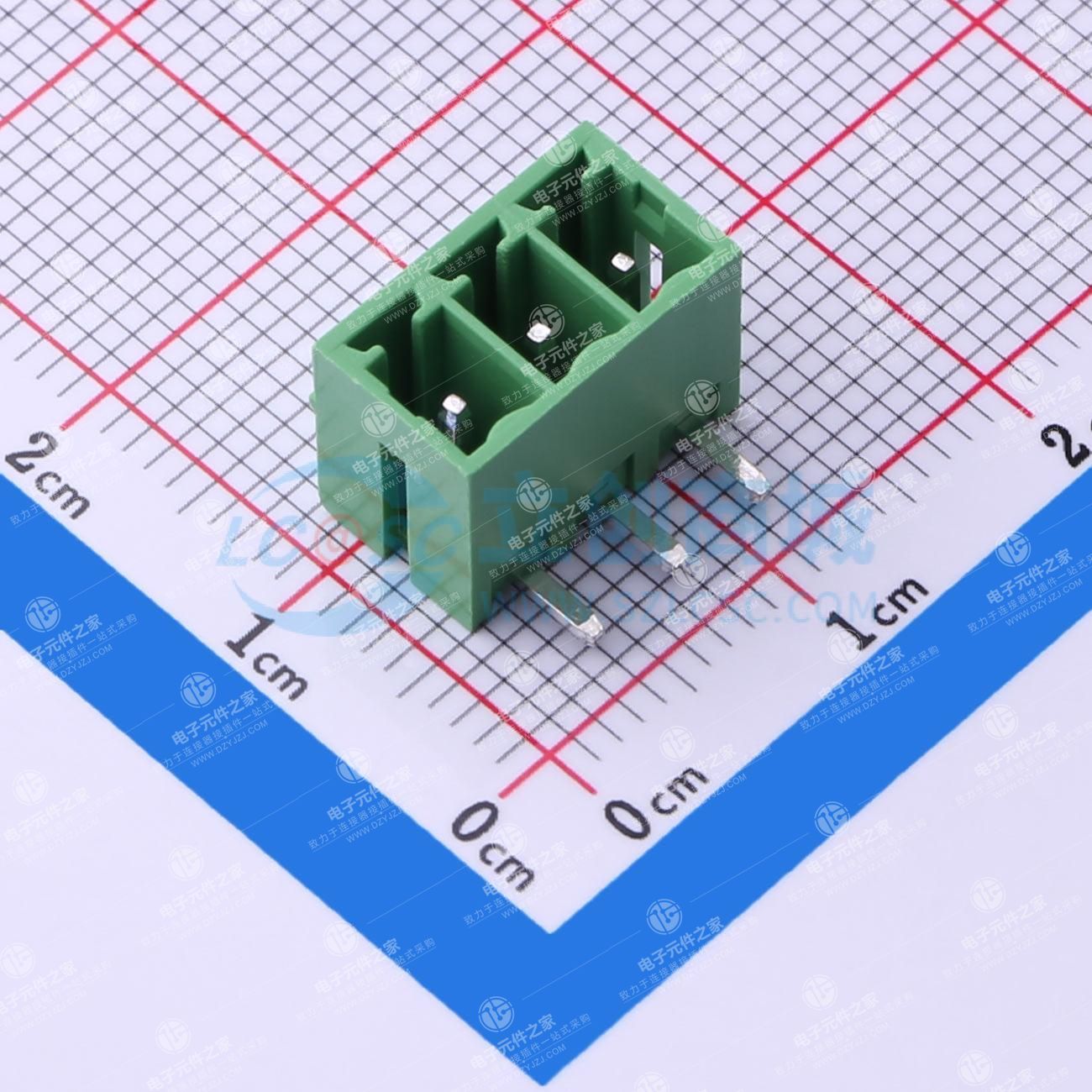 1x3P 3.81mm 排数:1 每排P数:3