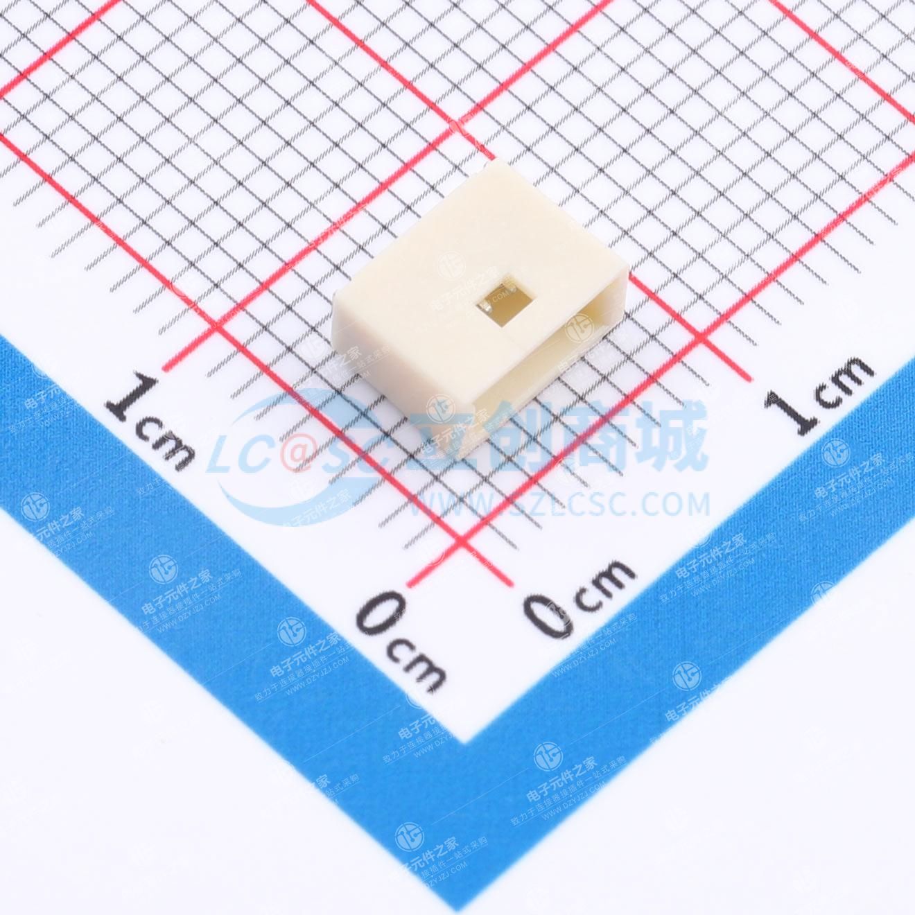 1x5P 间距:1mm 卧贴