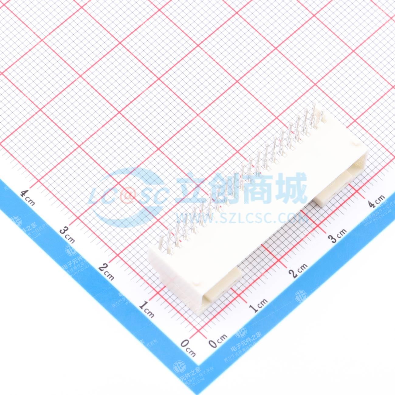 2x20P 间距:2mm 弯插 系列:PUD