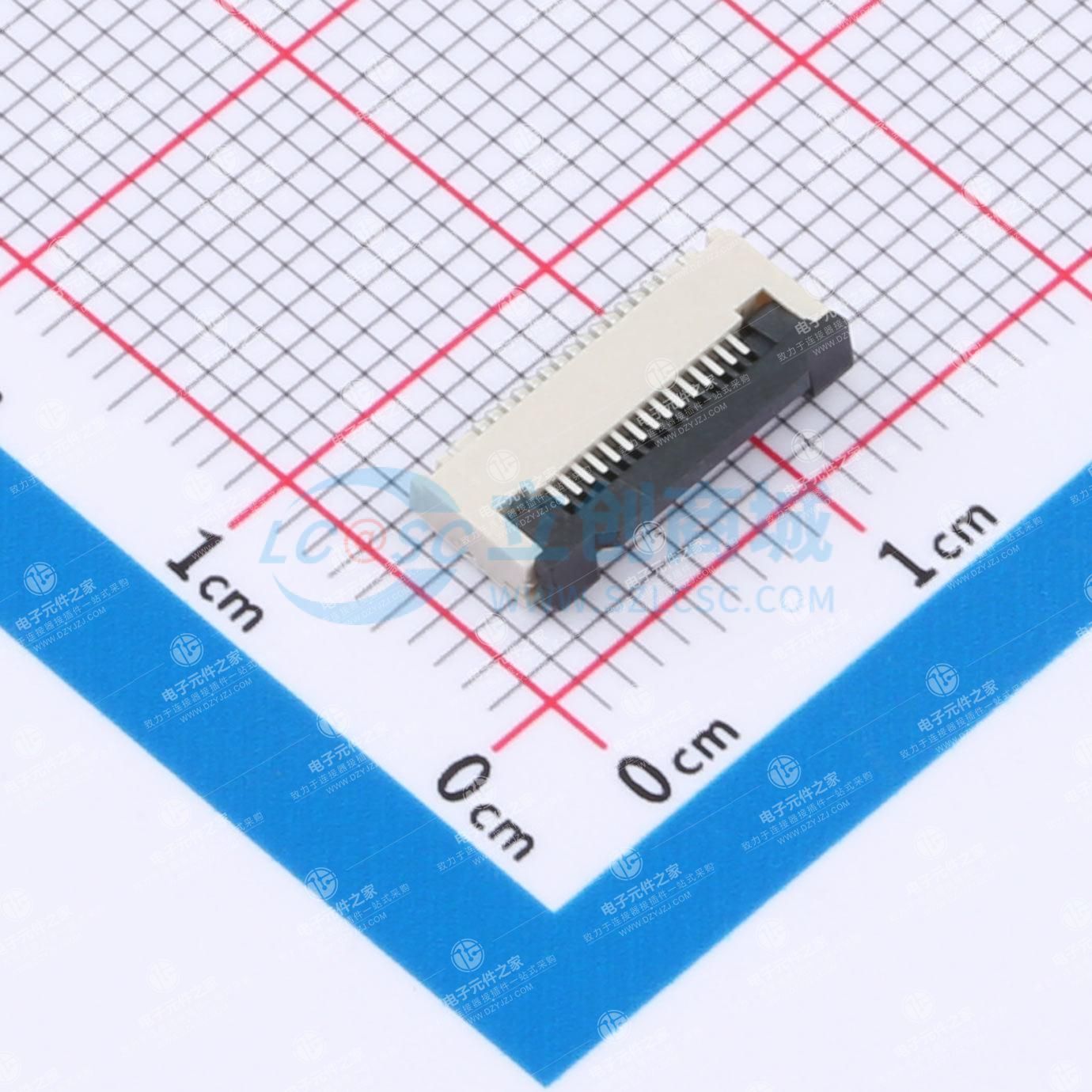 翻盖式 下接 P数:15P 间距:0.5mm