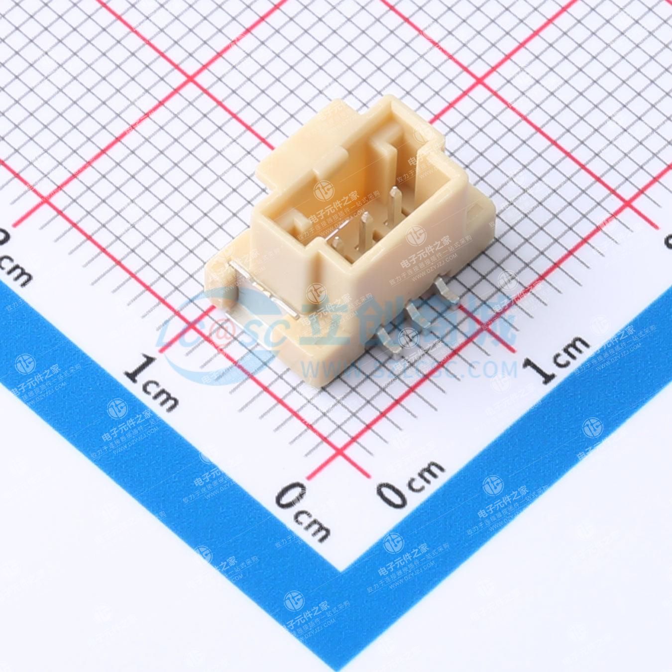 1x3P 间距:2mm 立贴