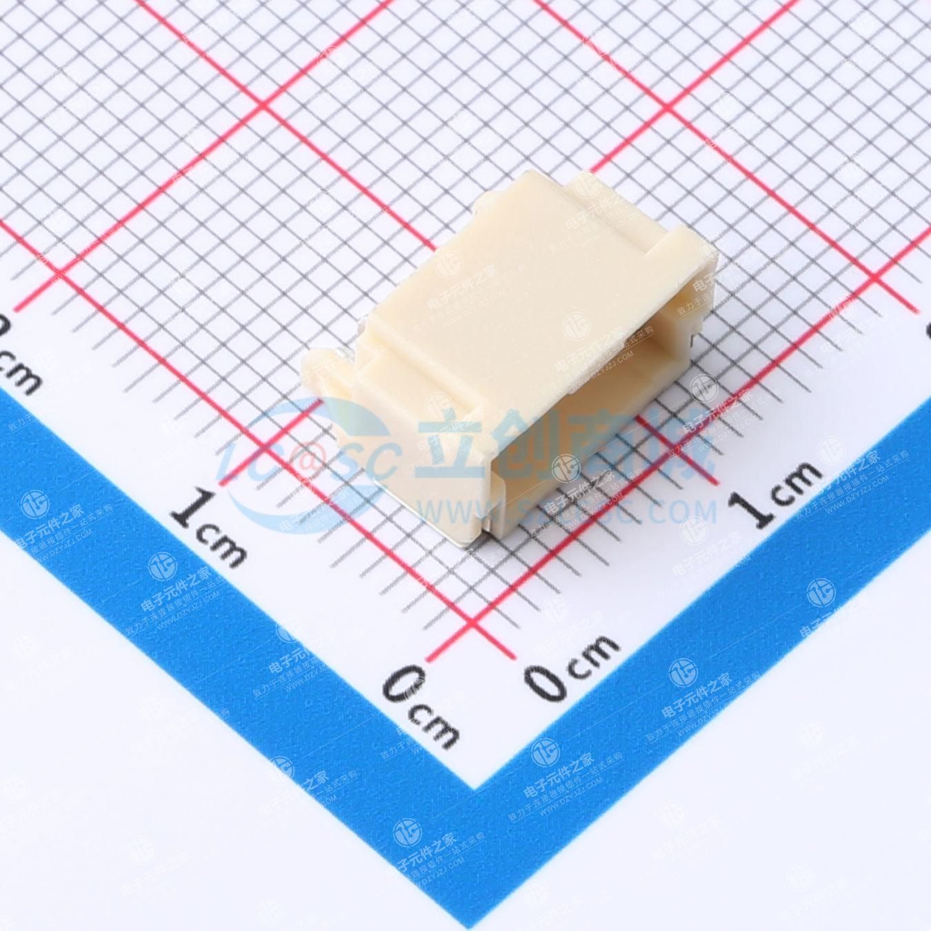 1x4P 间距:2mm 卧贴