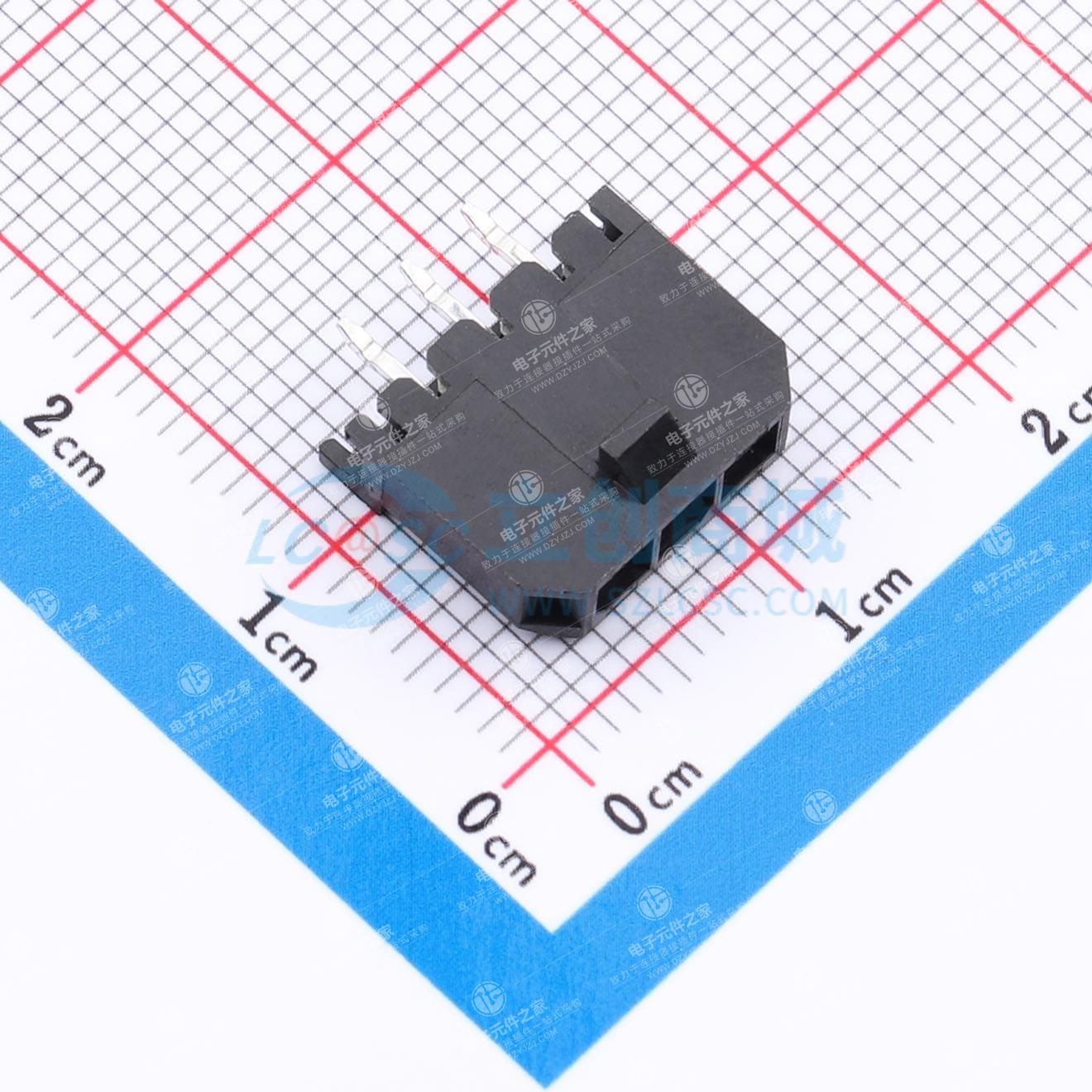 1x3P 间距:3mm 直插