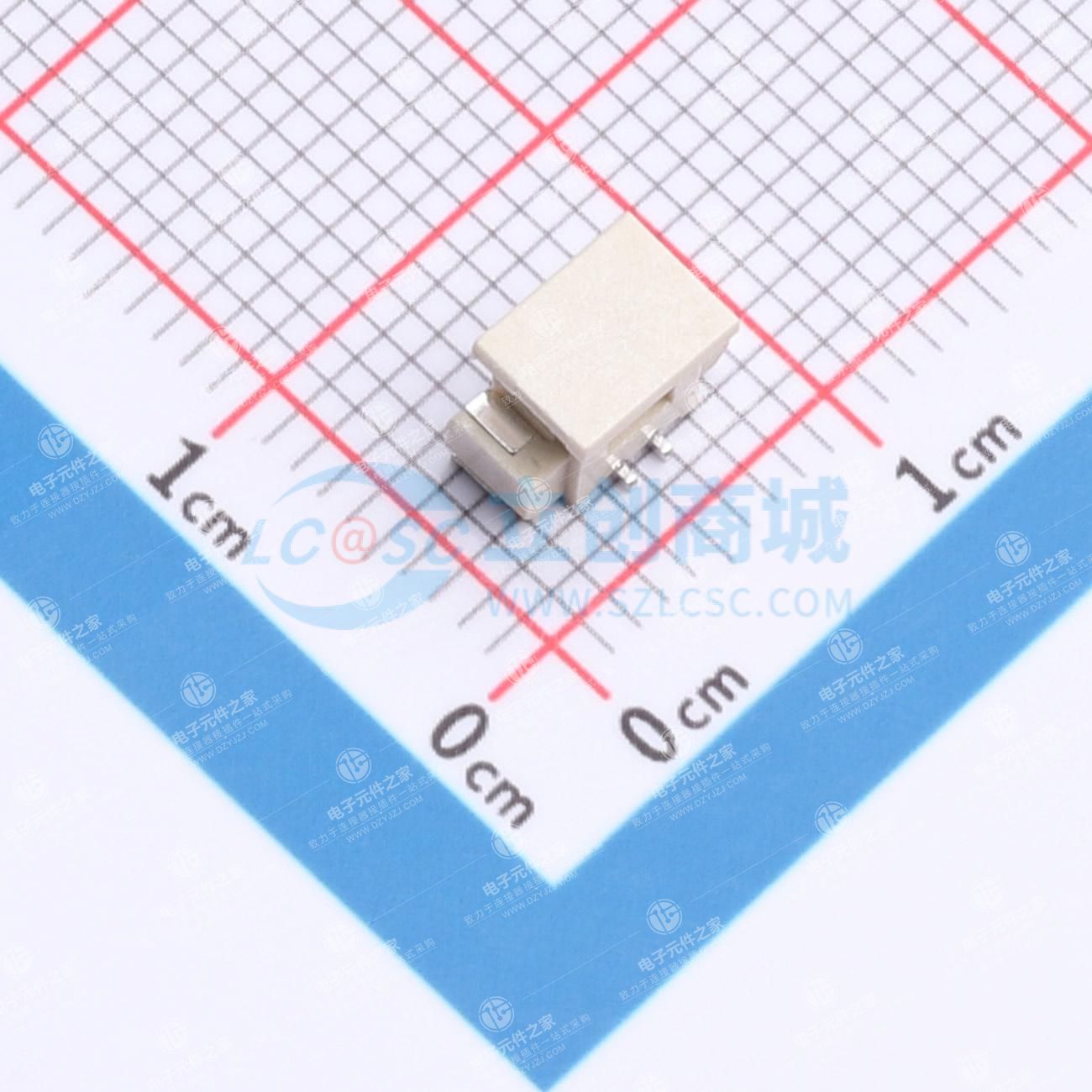 1x2P 间距:1.25mm 立贴 系列:PicoBlade(MX 1.25)