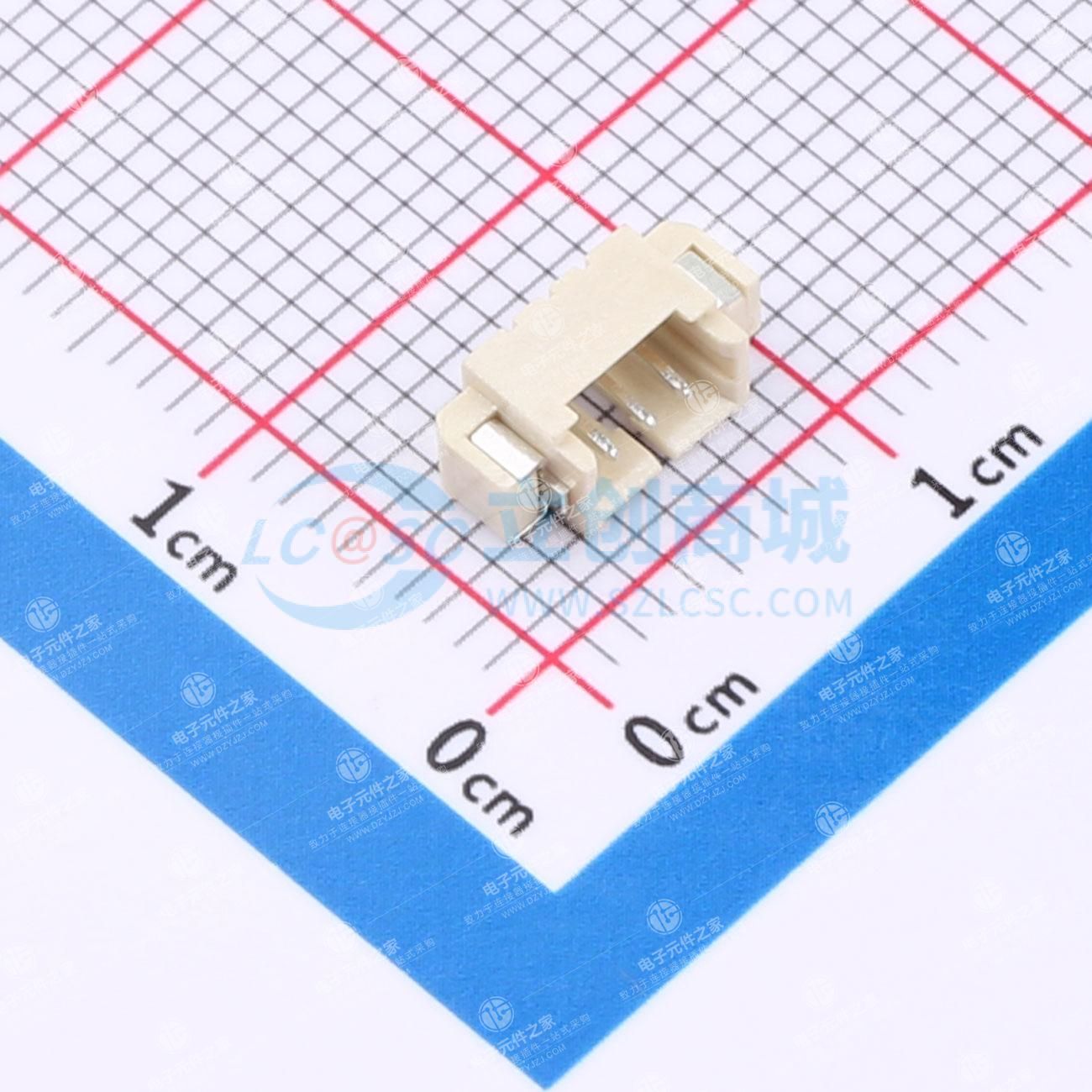 1x3P 间距:1.25mm 卧贴 系列:PicoBlade(MX 1.25)