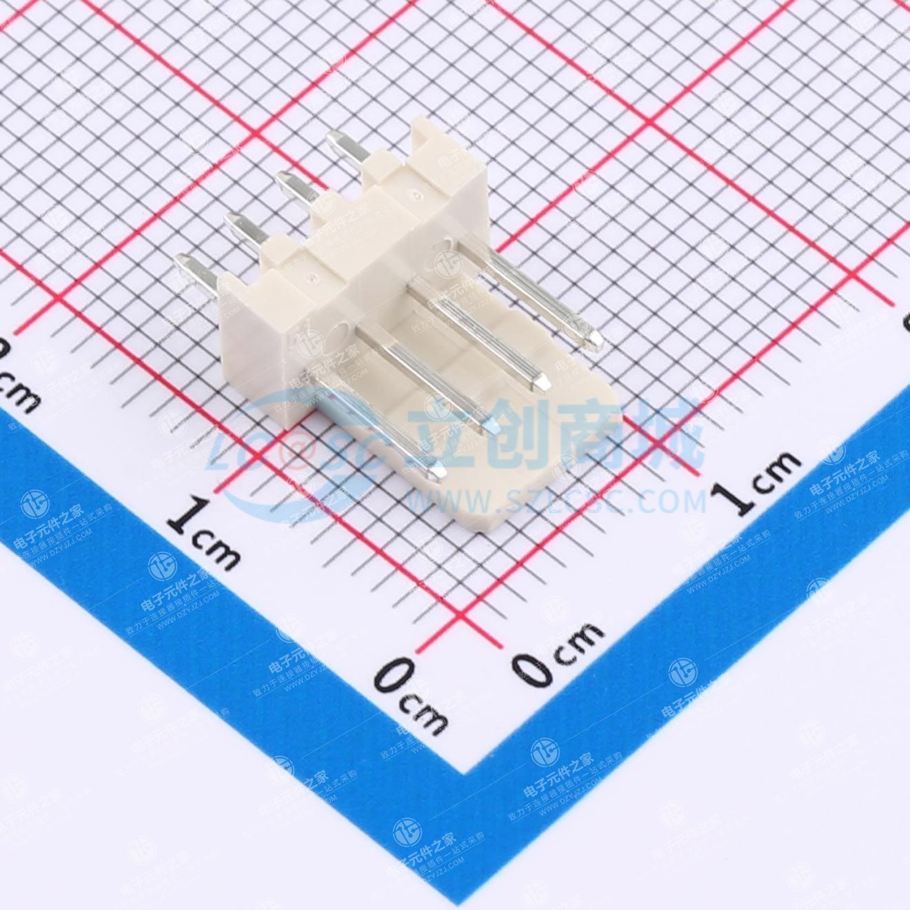 1x4P 间距:2.54mm 直插