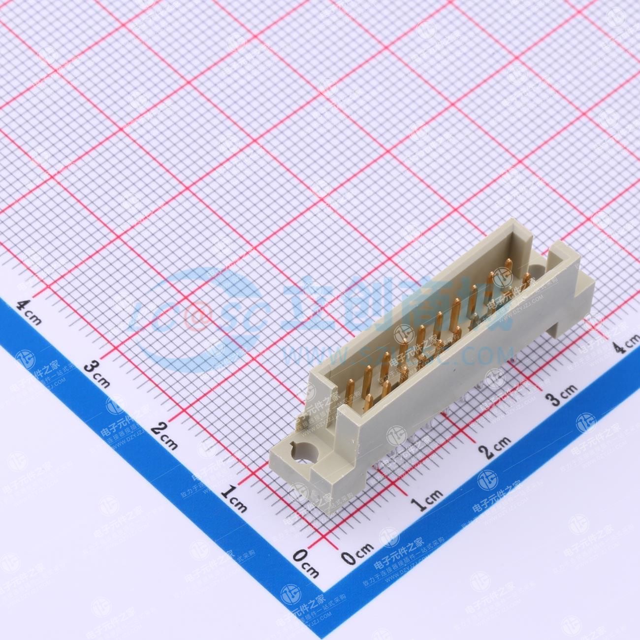 欧式插座2.54双排公座