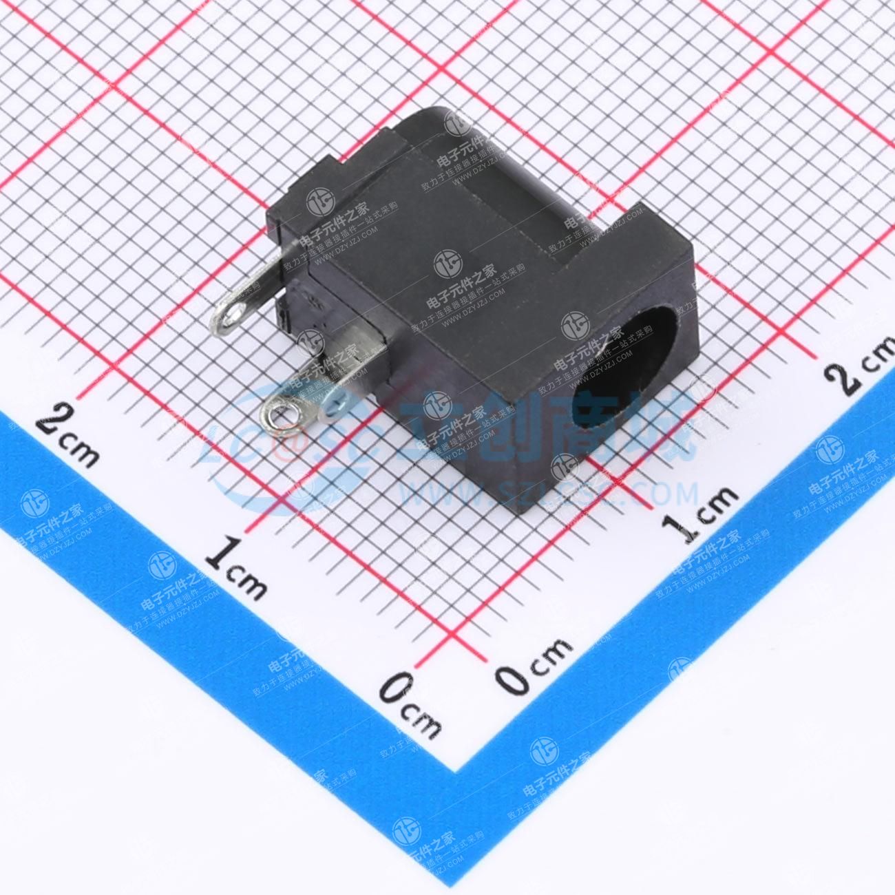 DC电源插座 内径:2.5mm 外径:6.4mm