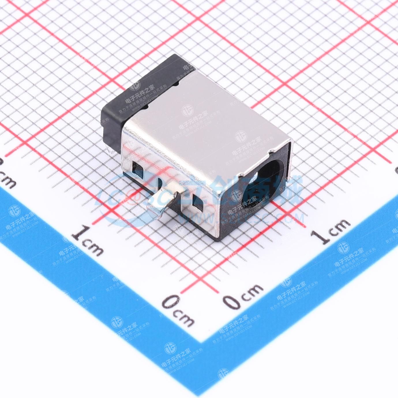DC电源插座 内径:1.65mm 外径:4.4mm