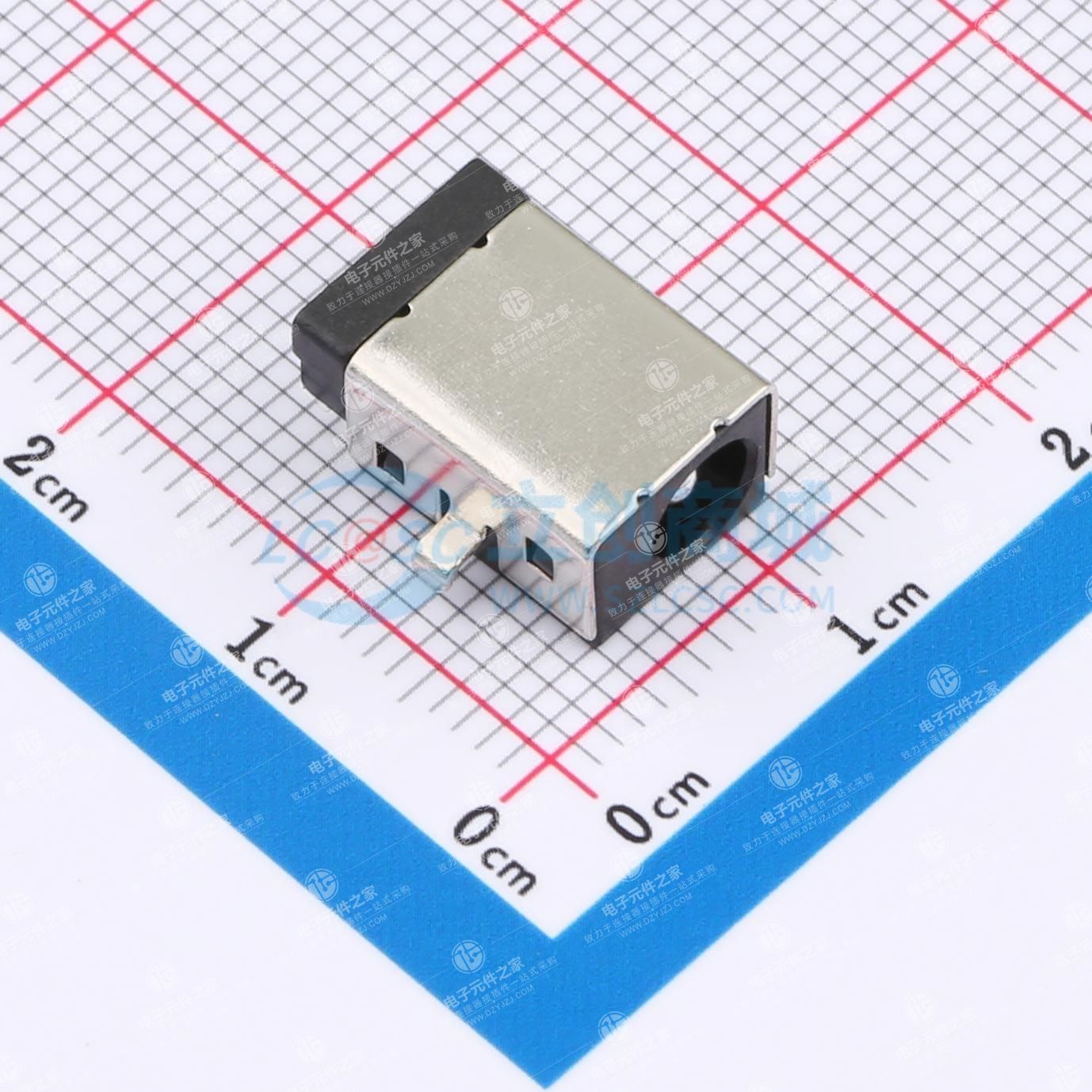 DC电源插座 内径:1.65mm 外径:4.5mm