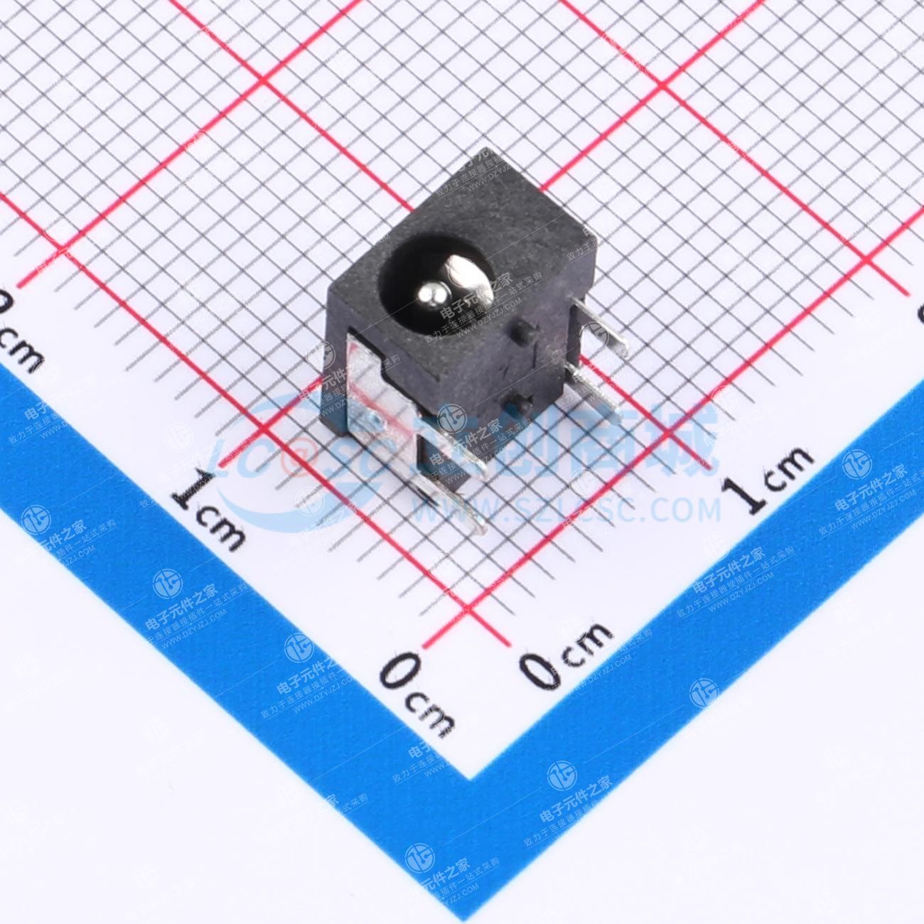 DC电源插座 内径:2.7mm 外径:4mm