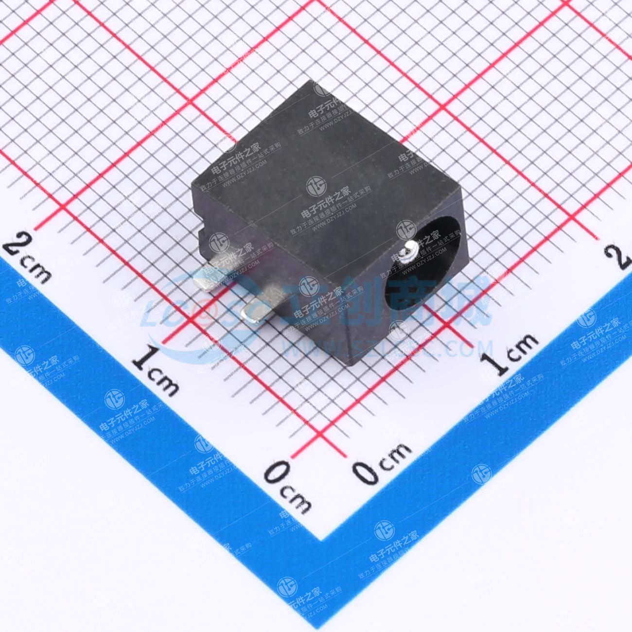 DC电源插座 内径:2mm 外径:6mm