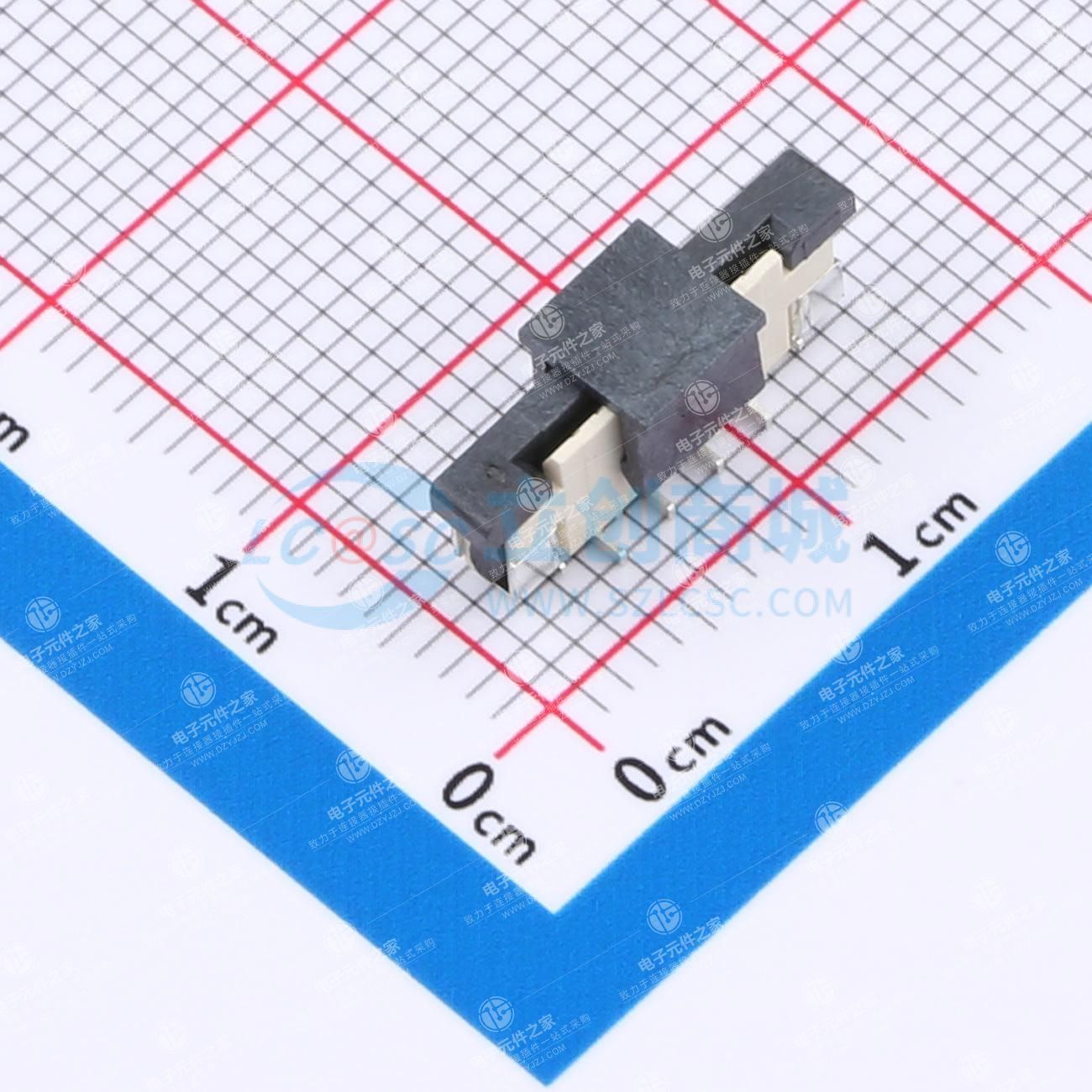 抽屉式 单侧触点/垂直 P数:8P 间距:1mm