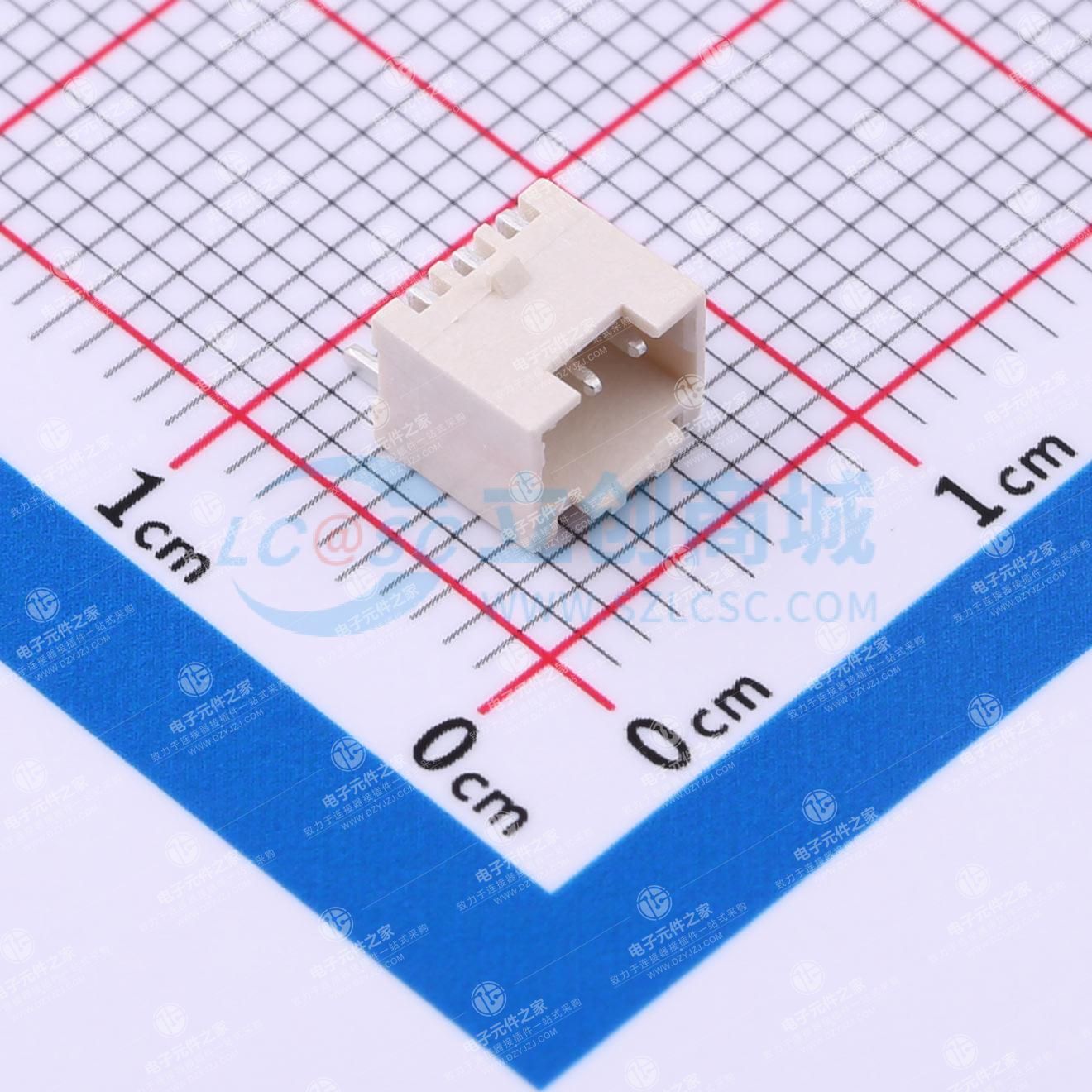1x3P 间距:1.5mm 卧贴