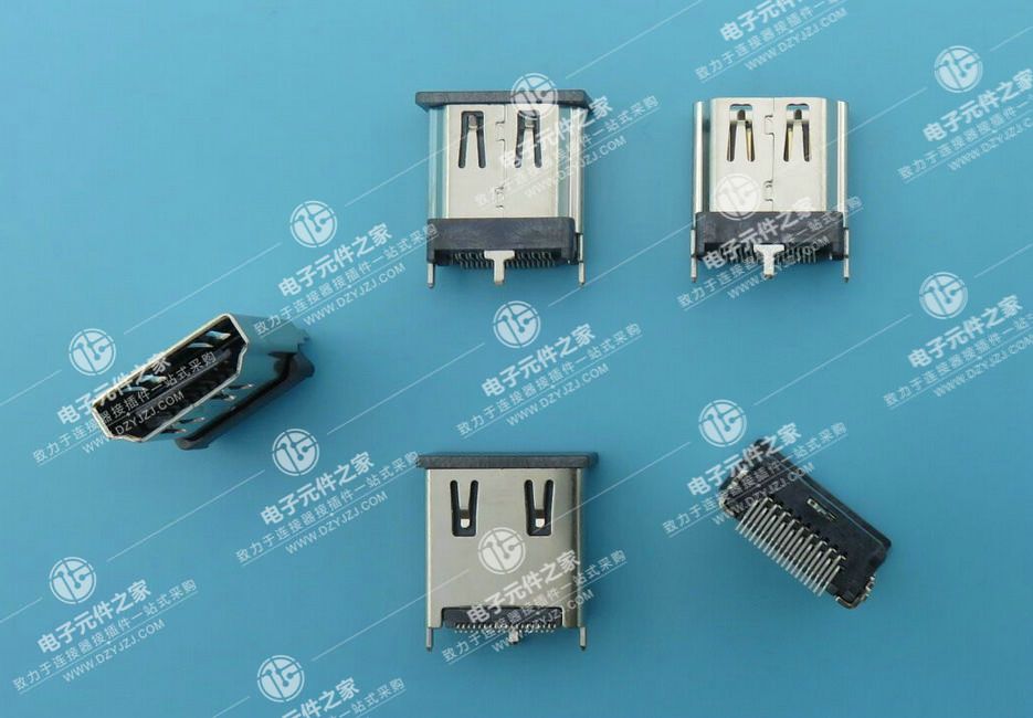 HDMI A TYPE 立式贴片15.0H