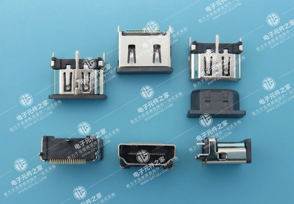 HDMI A TYPE 立式贴片10.5H